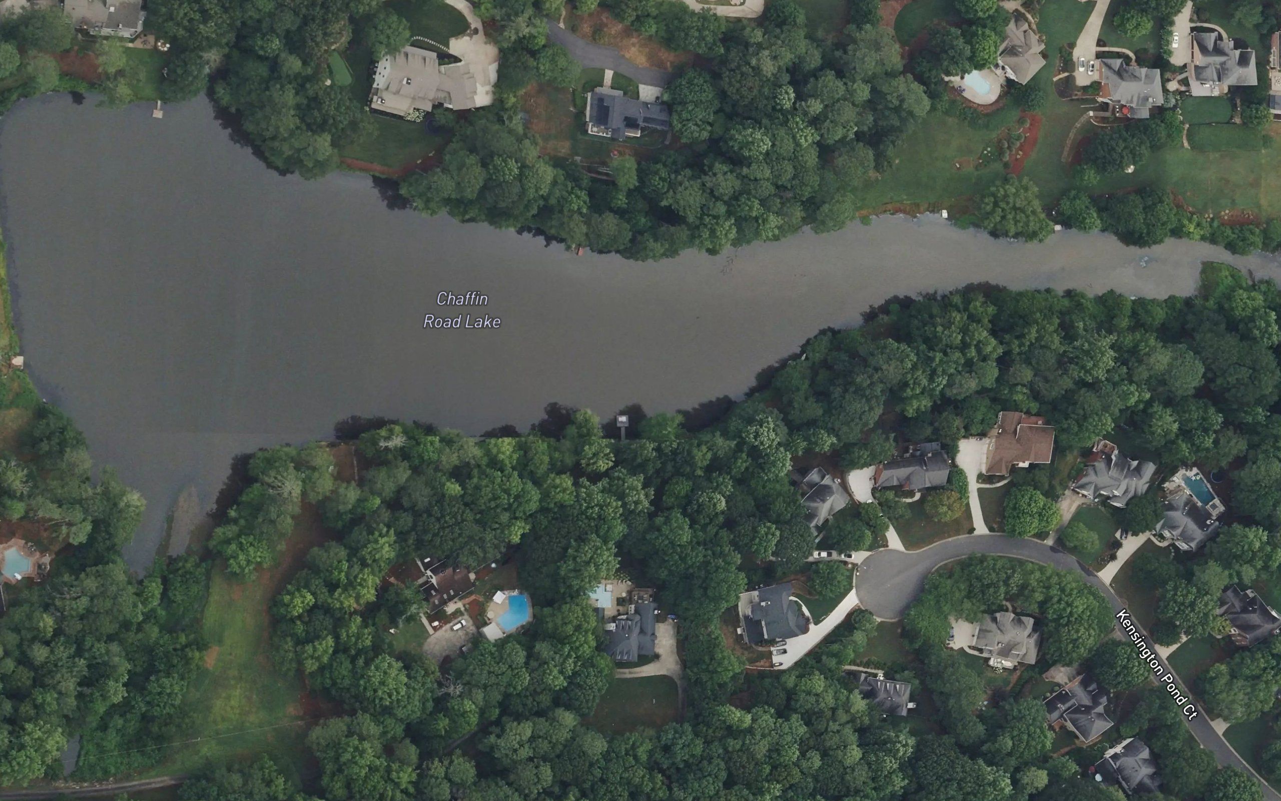 Chaffin Road Lake