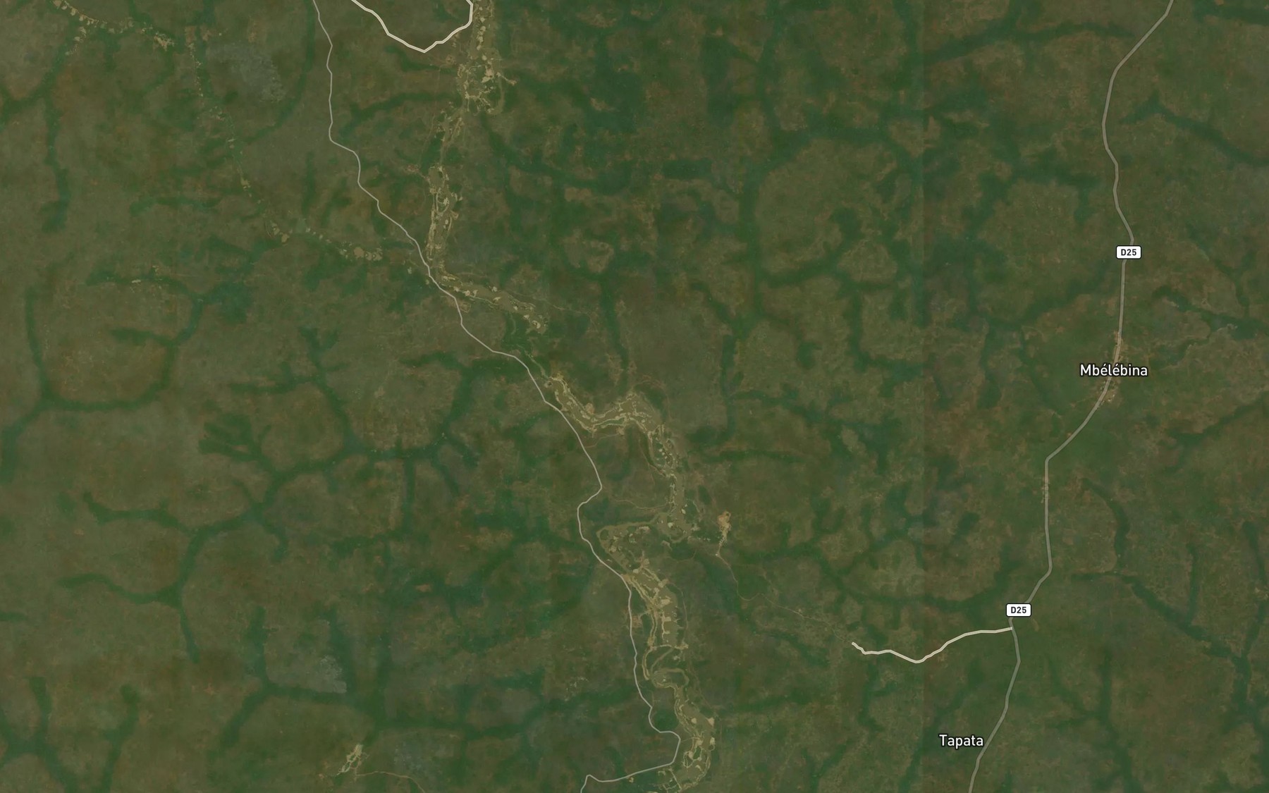 Satellite map of the Ngali
