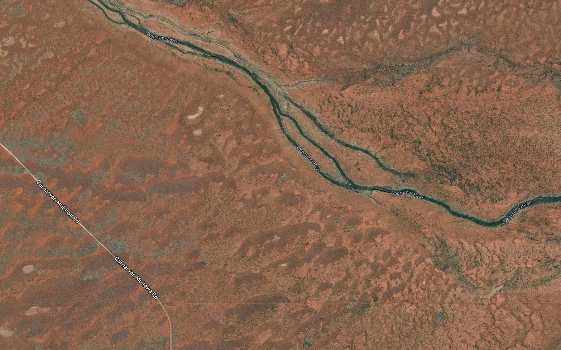Satellite map of the Bindarrie Pool