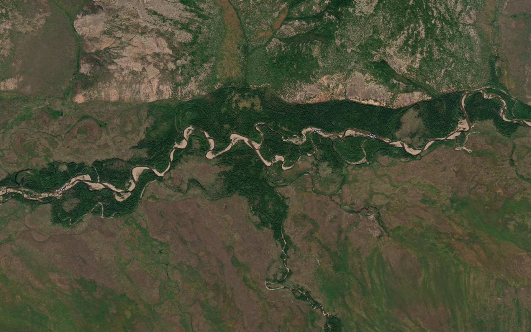 Satellite map of the Nemchin