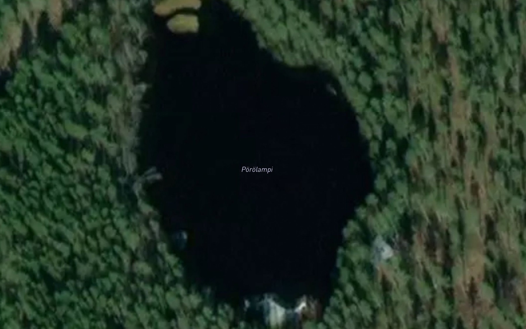 Satellite map of the Porolampi