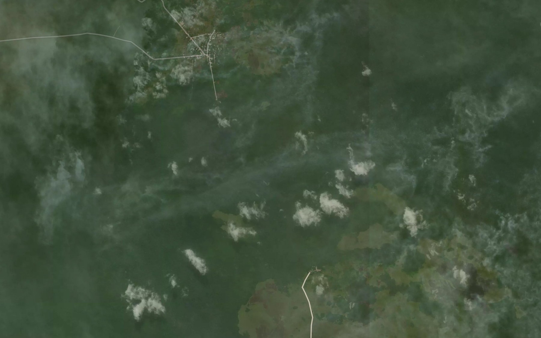 Satellite map of the Epounou