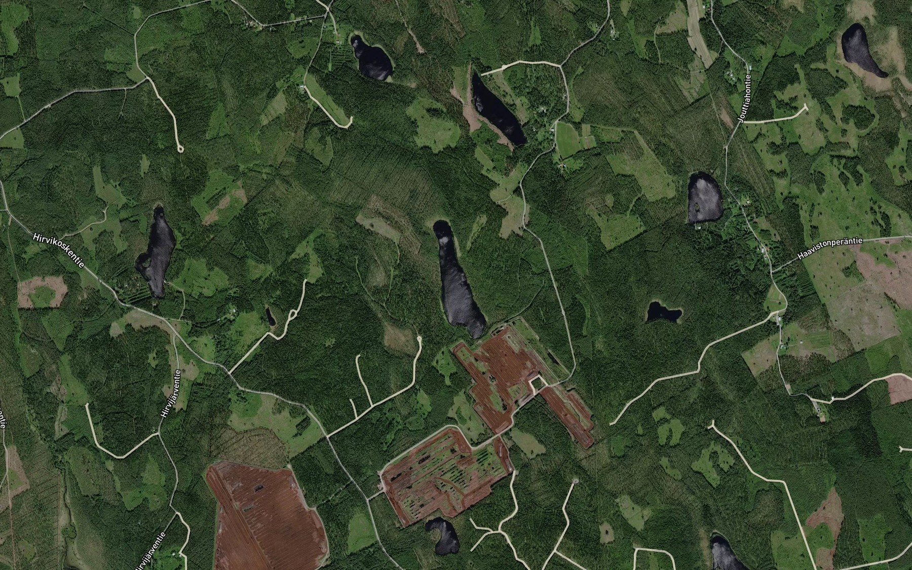 Satellite map of the Petajalampi