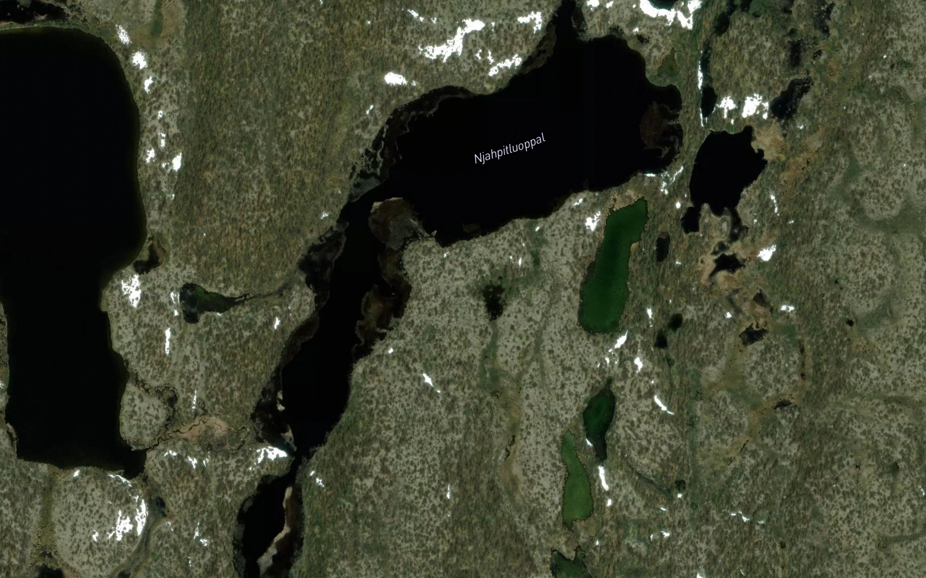 Satellite map of the Njappitluobbal