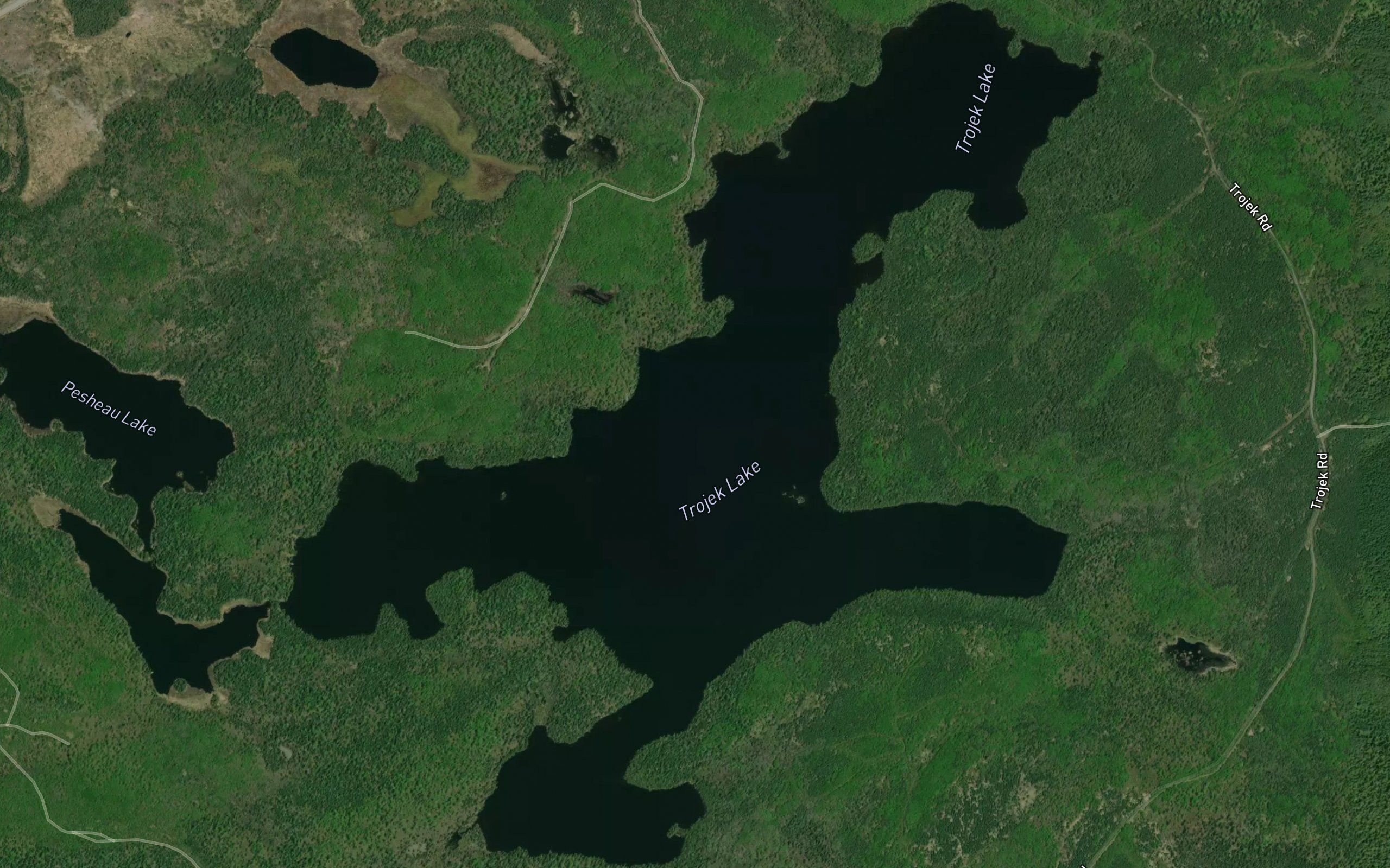 Trojek Lake