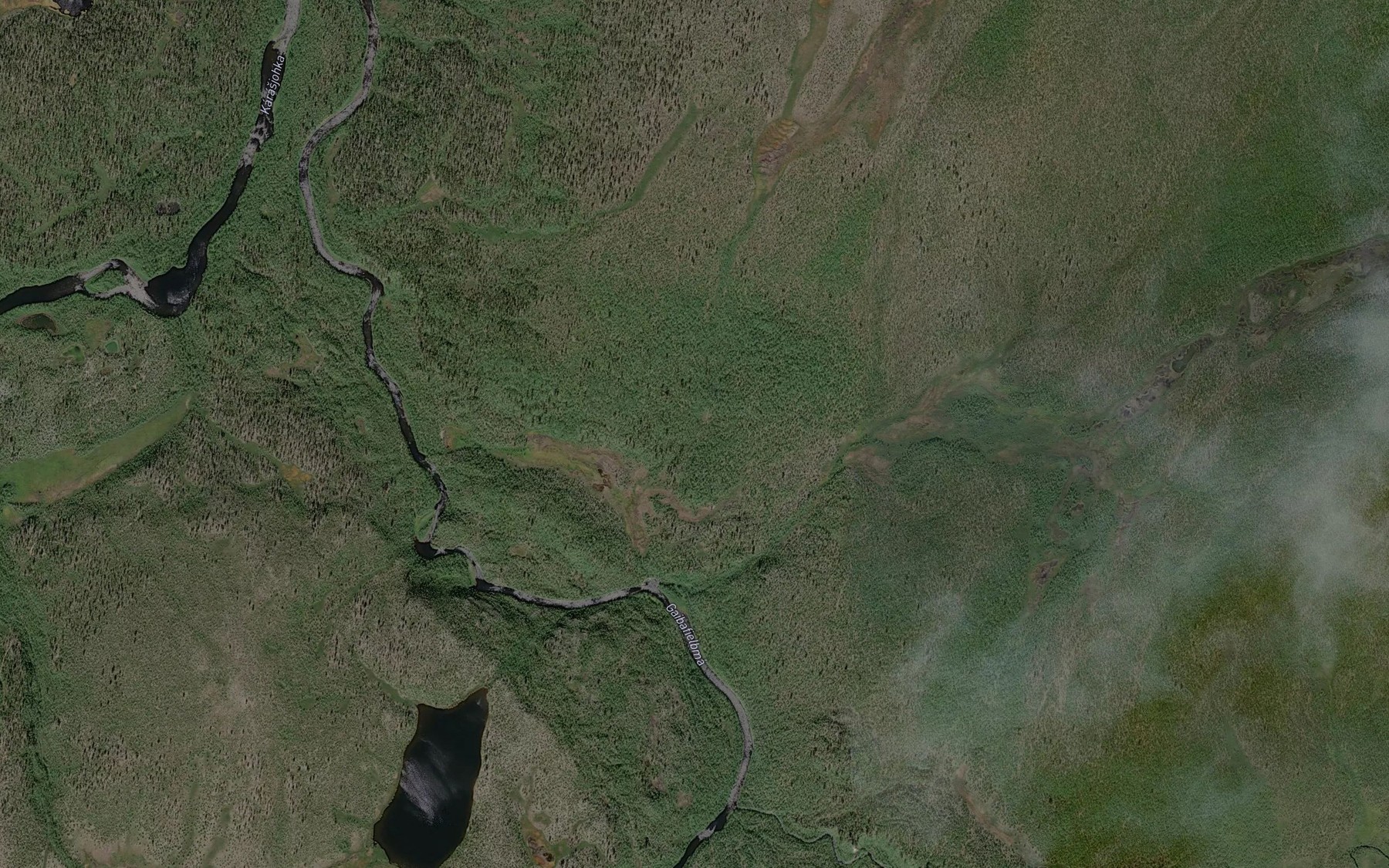 Satellite map of the Rassaja