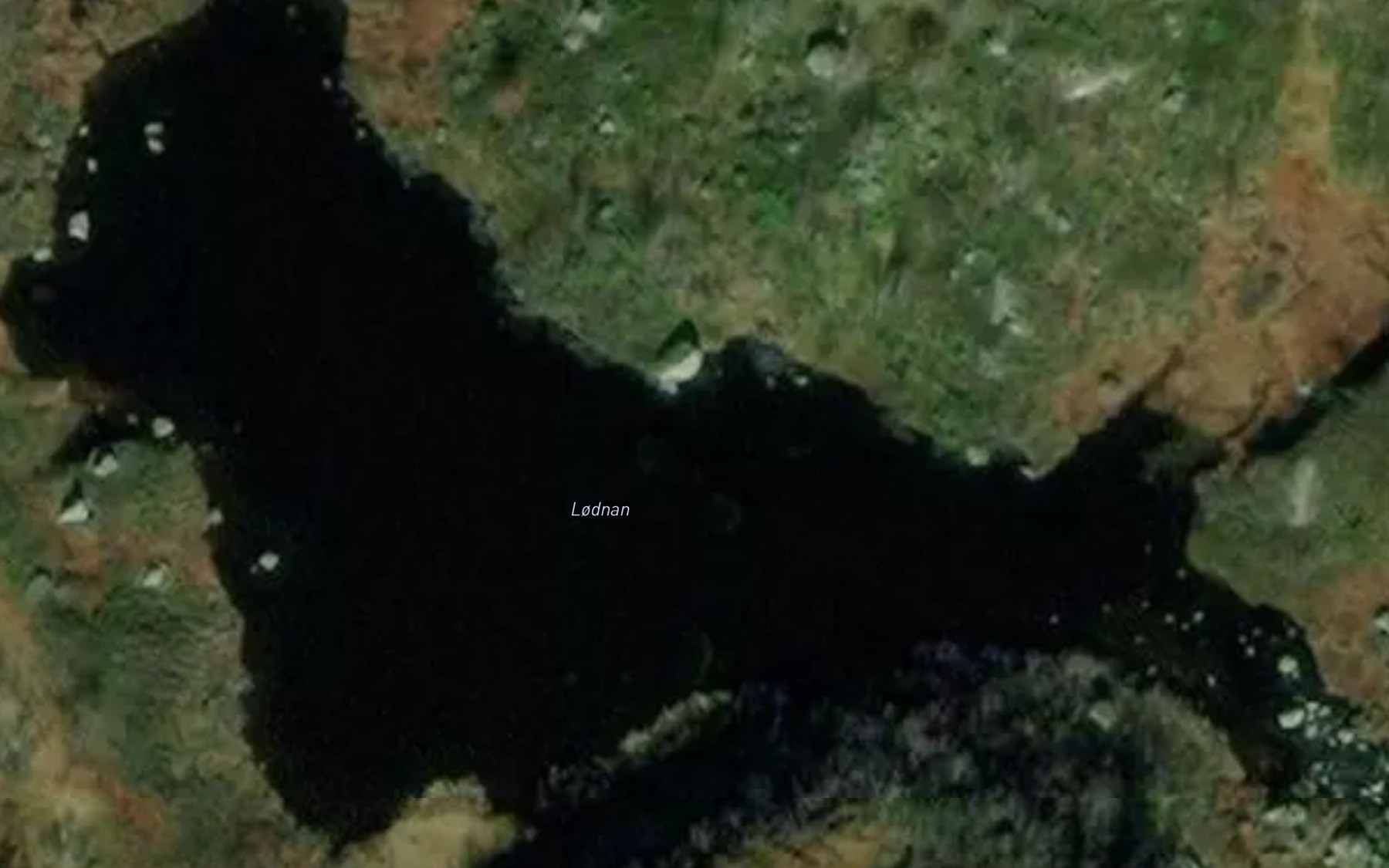 Satellite map of the Lodnan
