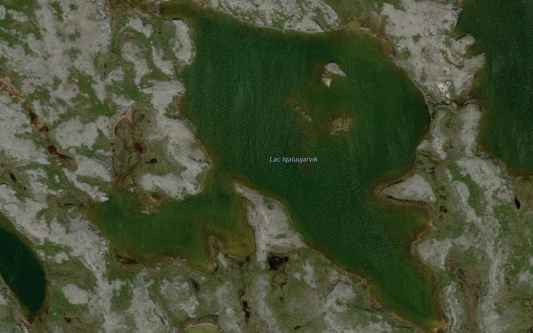 Satellite map of the Lac Iqaluujarvik