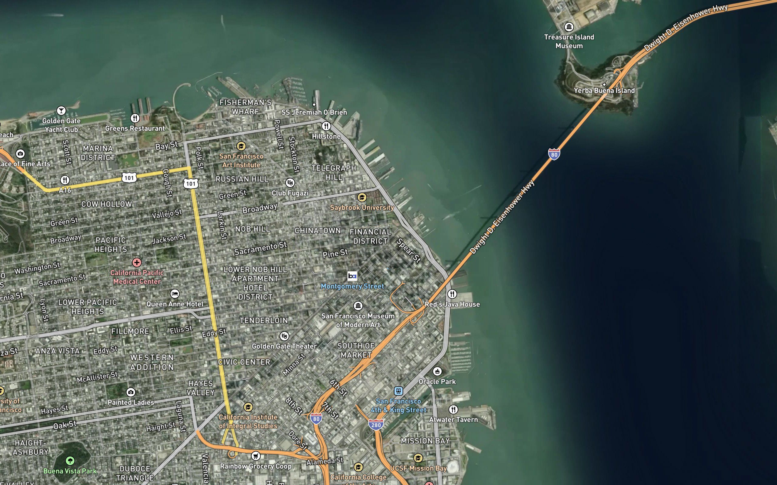 Yerba Buena Cove (historical)