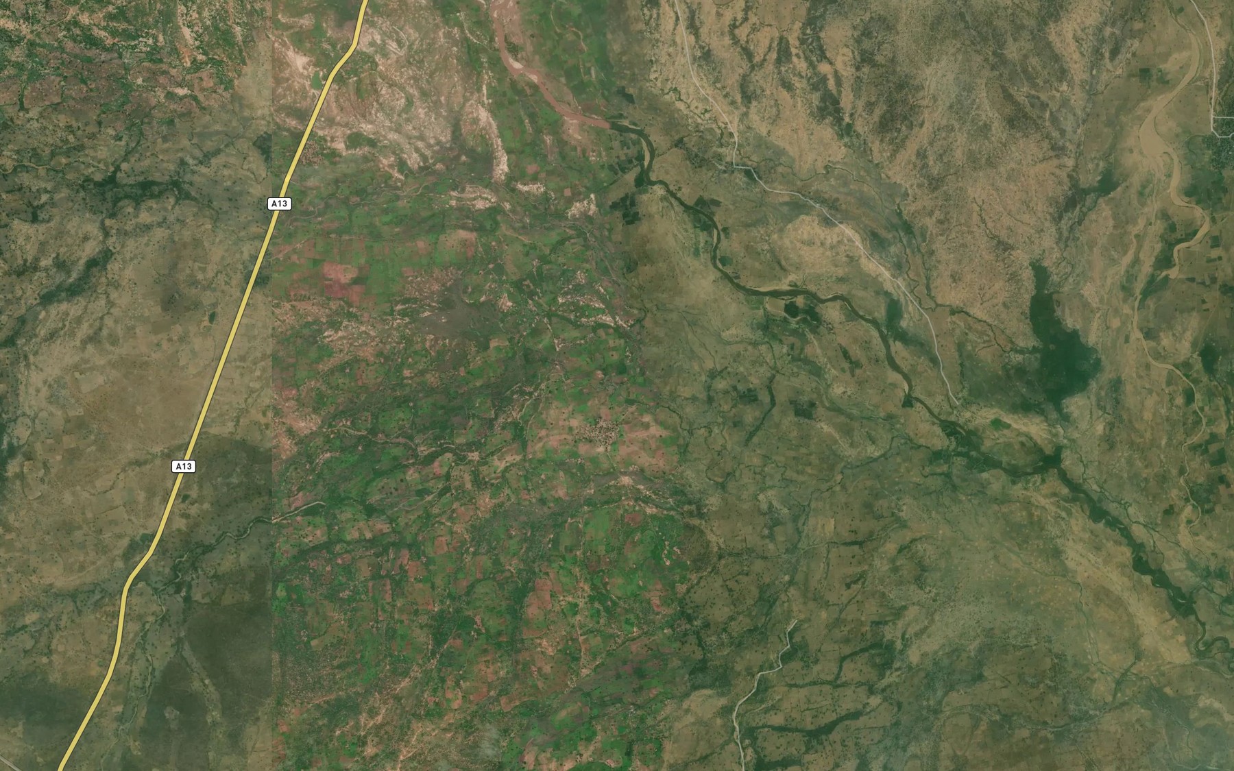 Satellite map of the MayelBoilore