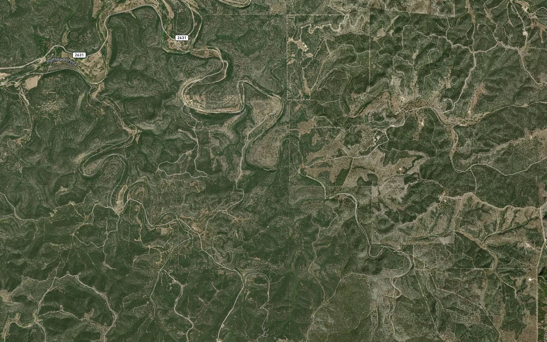 Satellite map of the Ice Waterhole