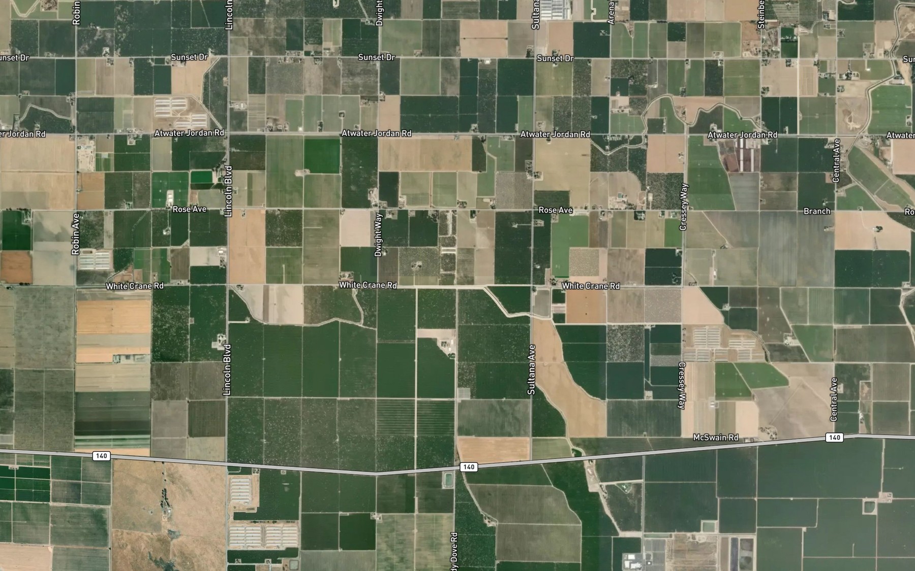 Satellite map of the Middle Dallas Lateral