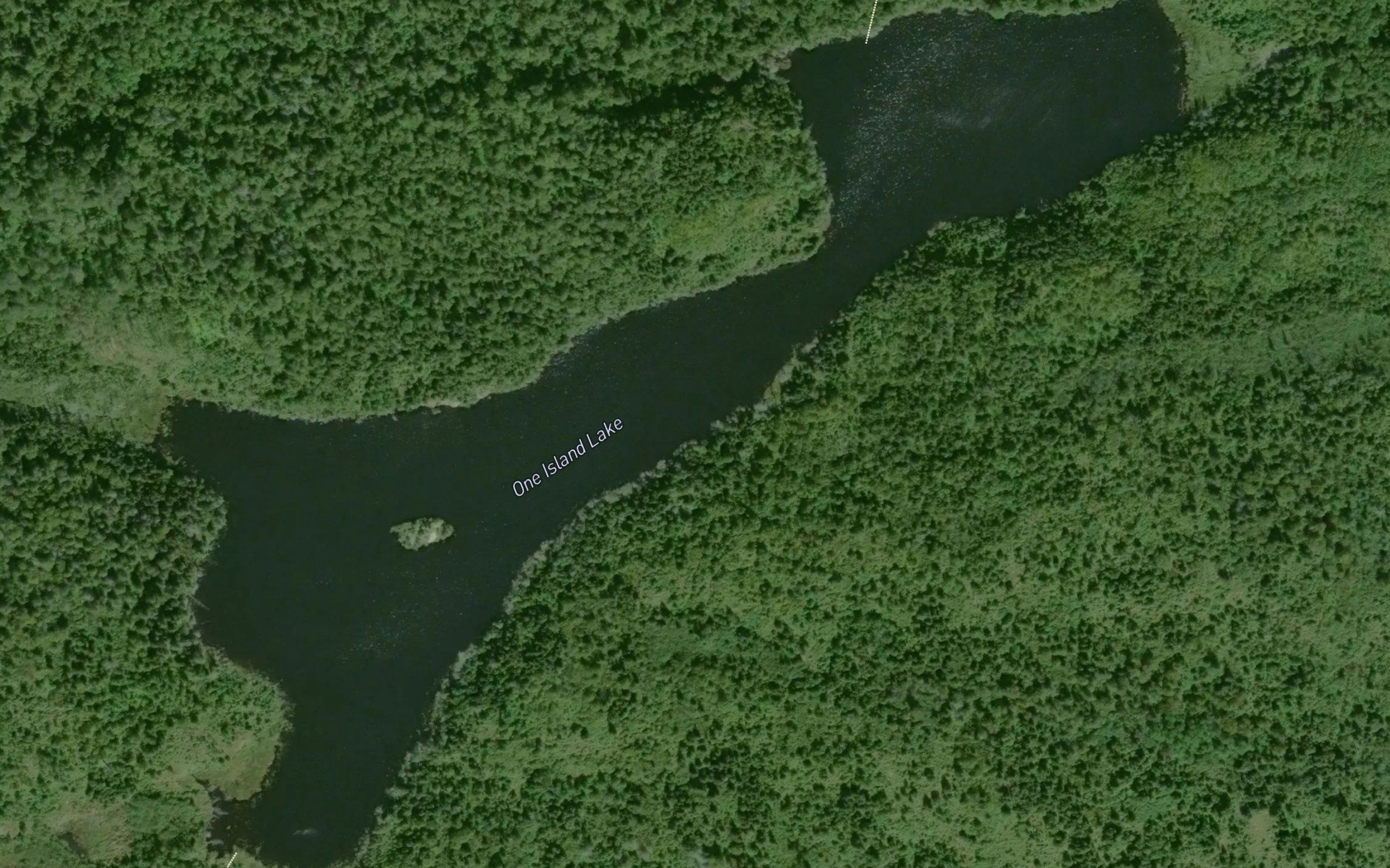 One Island Lake