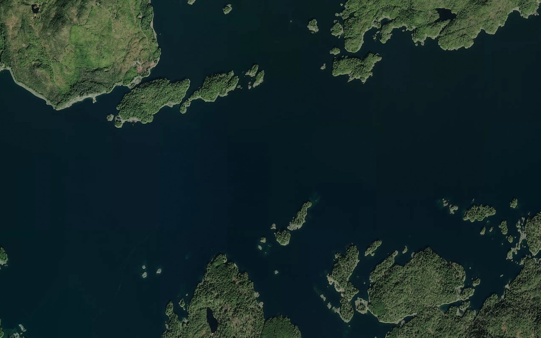 Satellite map of the Skowl Arm