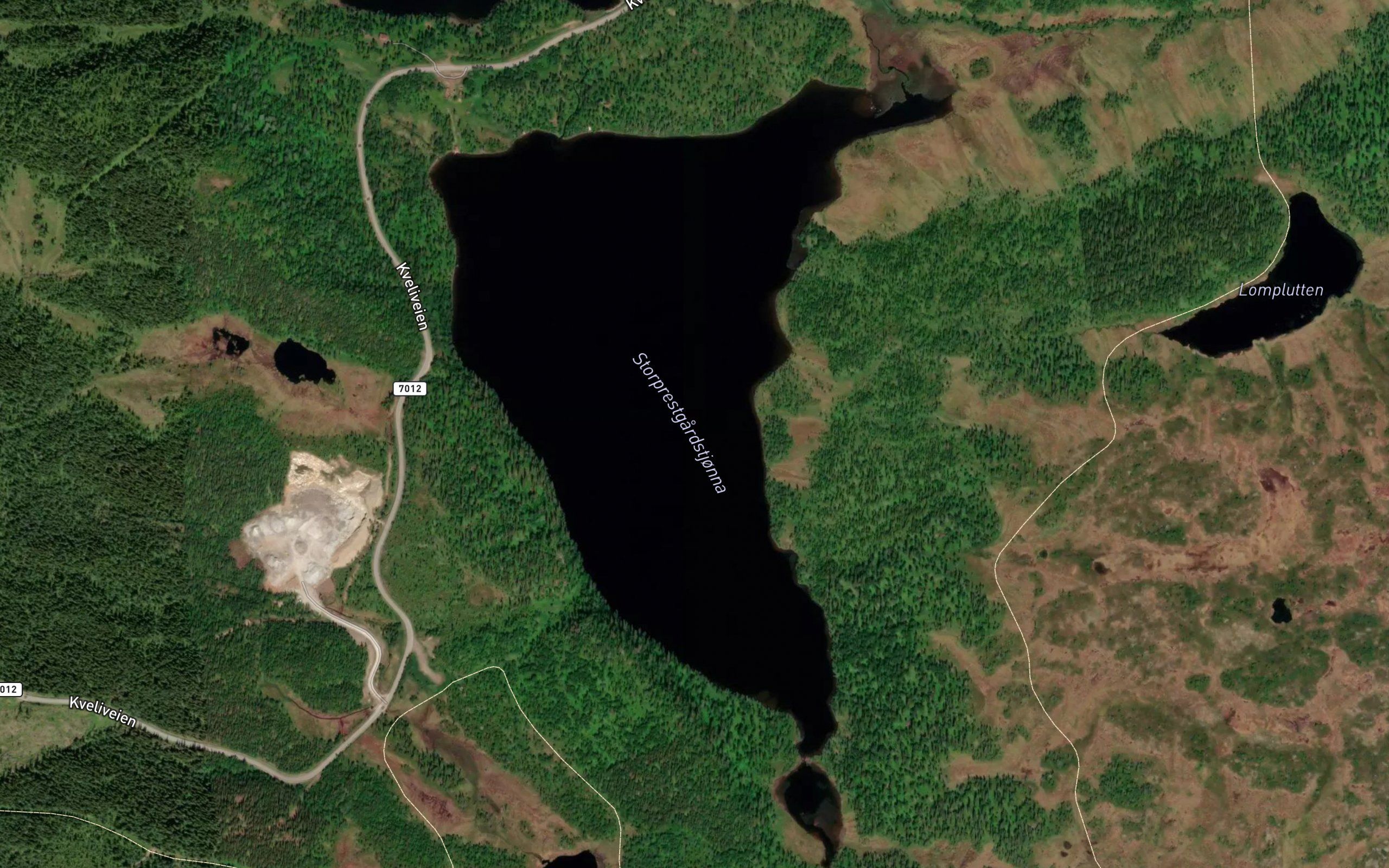 Prestgardstjorna,store