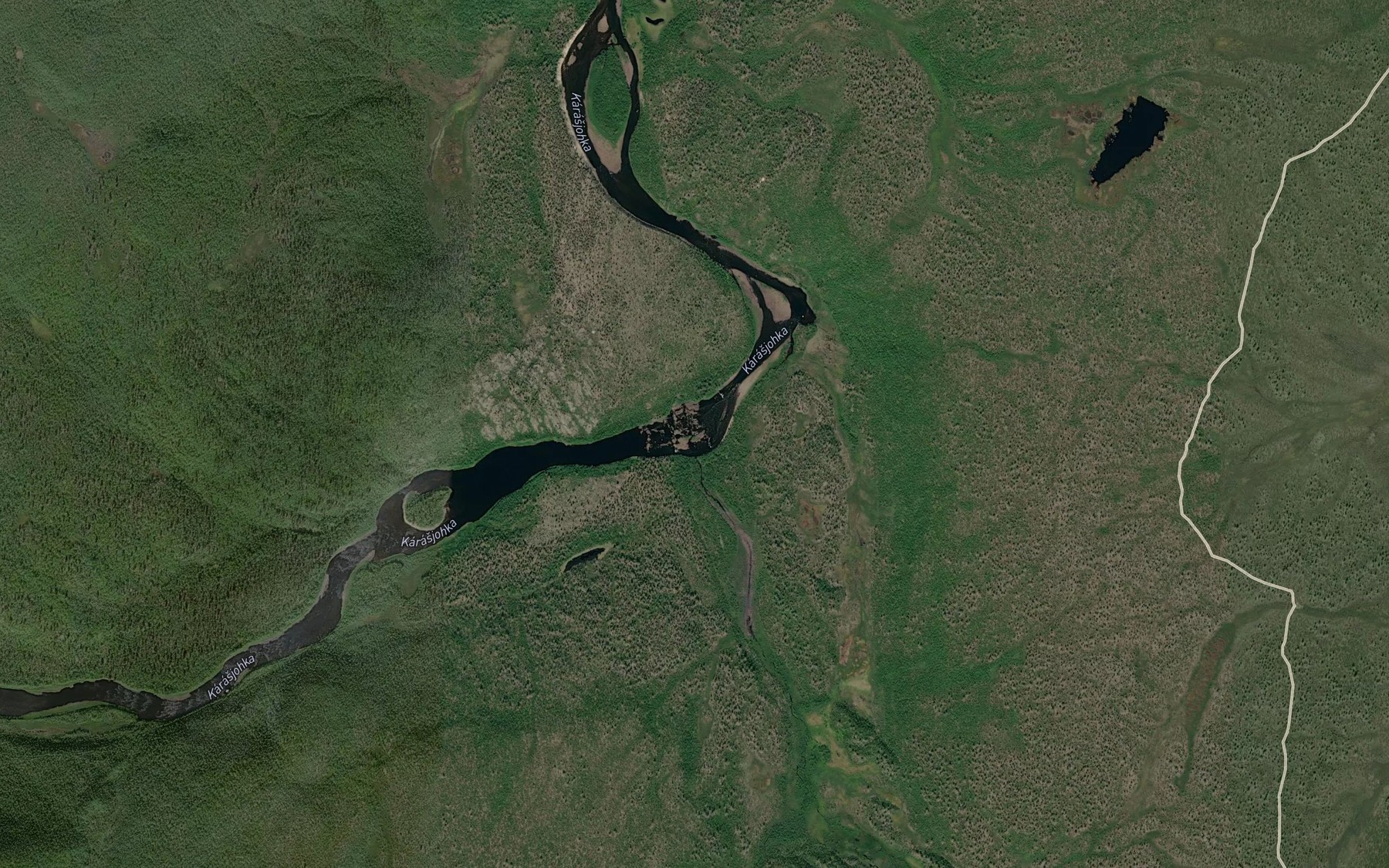 Satellite map of the Raitegarni