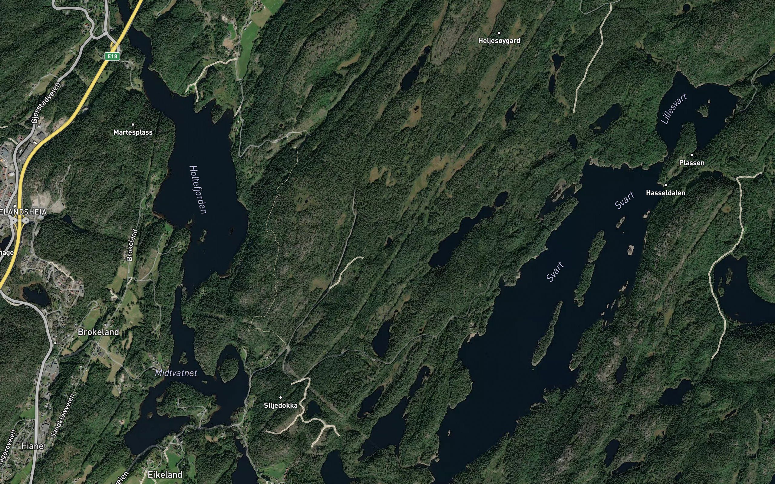 Orbrysteltjerna