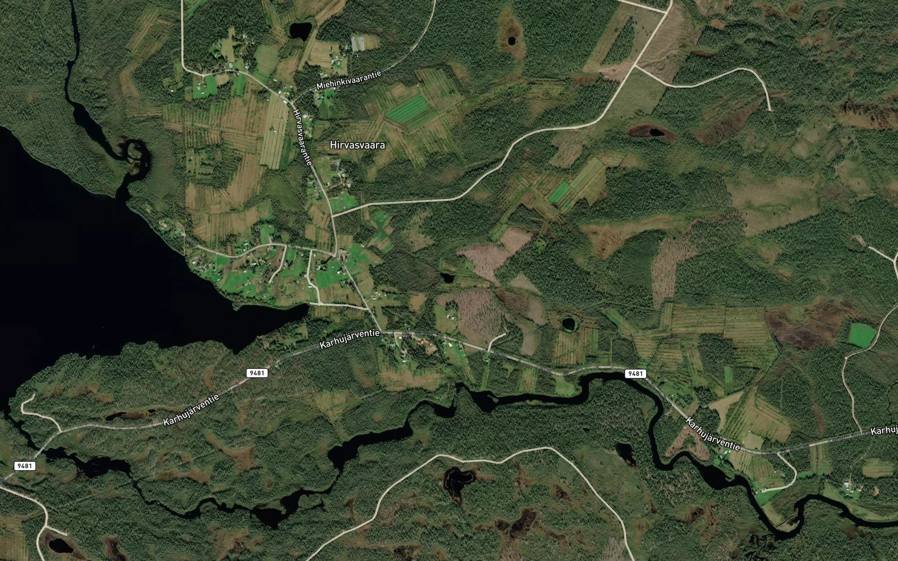 Satellite map of the Myllylampi
