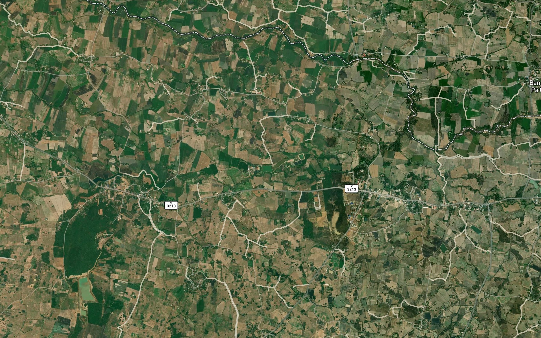 Satellite map of the Huai Khun Kaeo