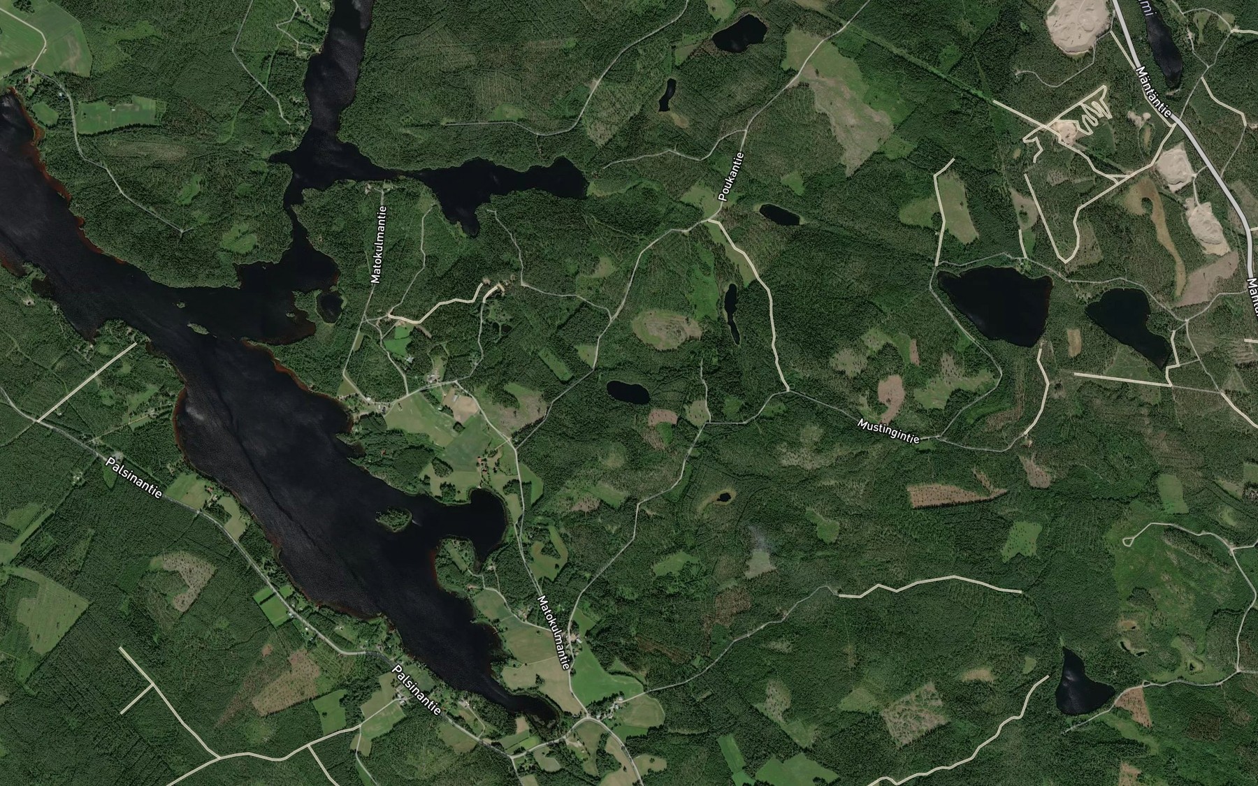 Satellite map of the Ohralammi