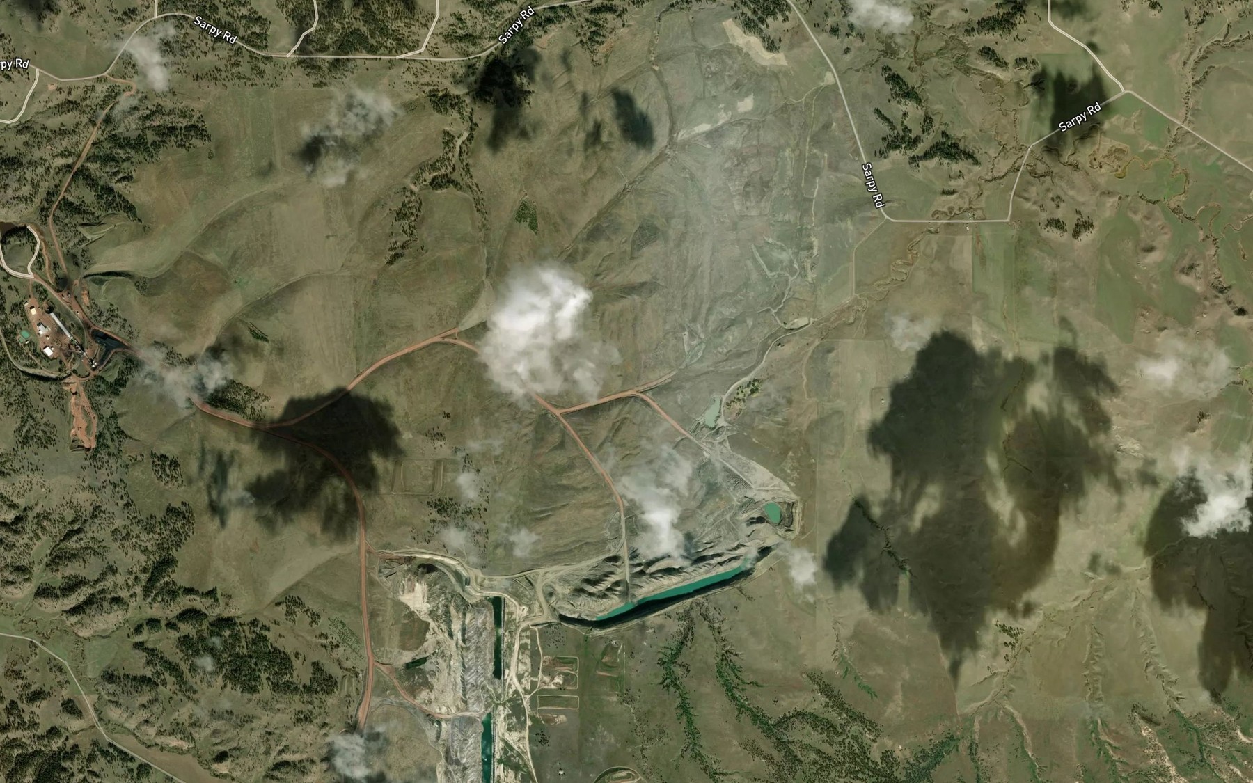 Satellite map of the 01N38E30DADD01 Spring