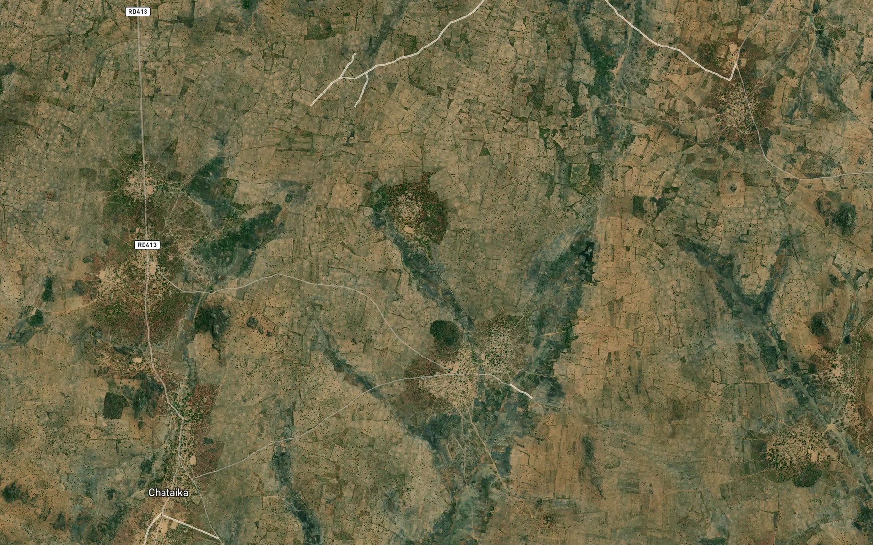 Satellite map of the Nkuli