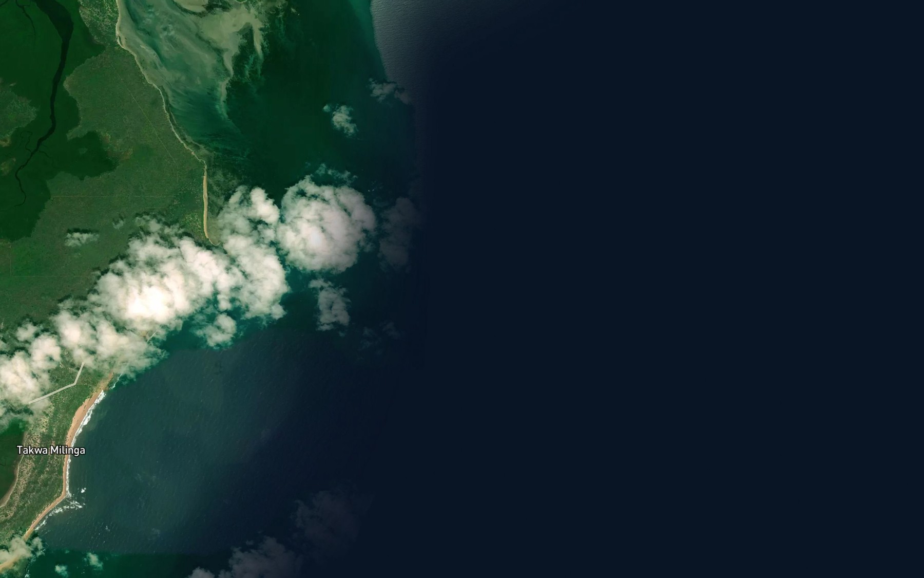 Satellite map of the Clark Patch