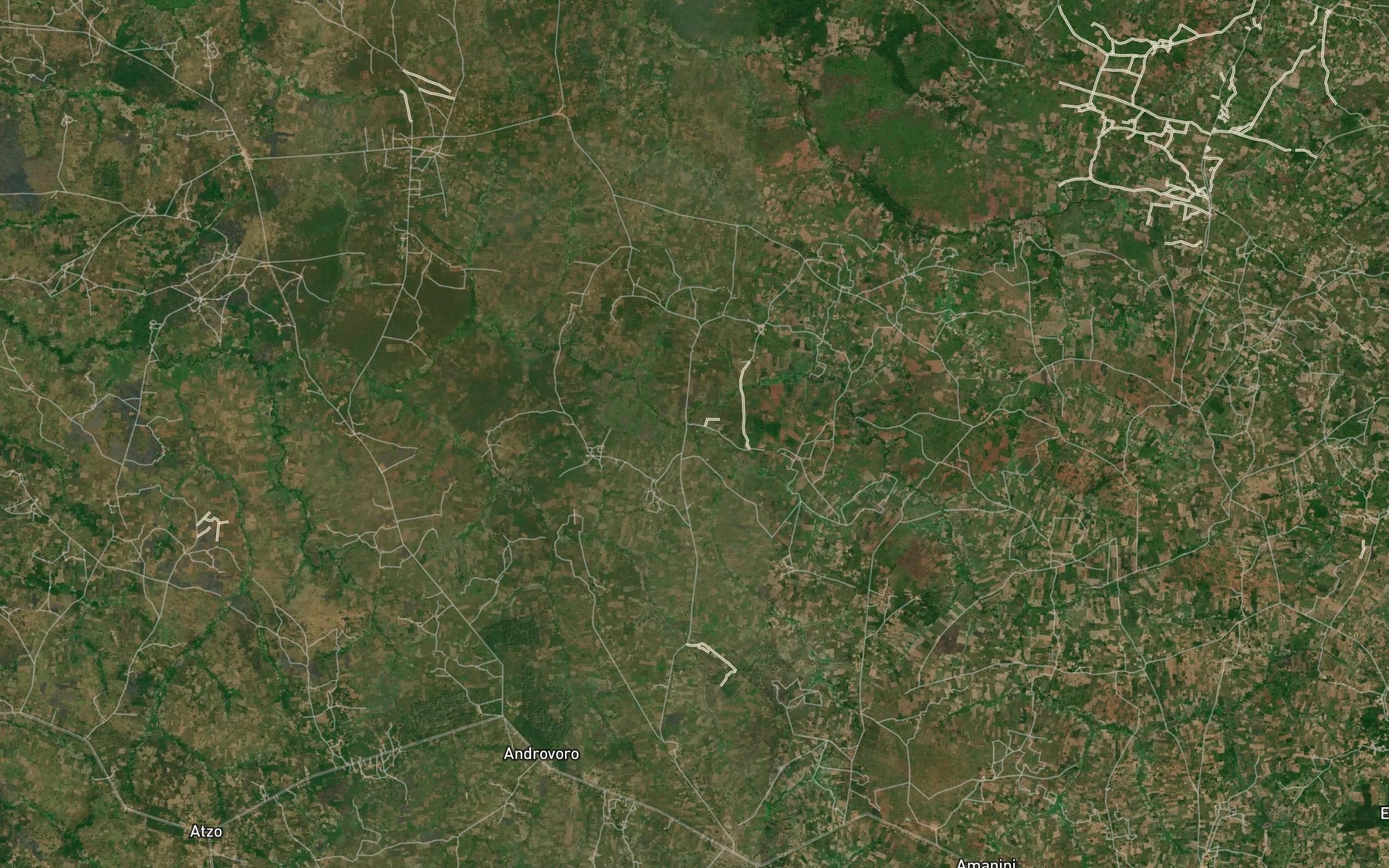 Satellite map of the Molikolo