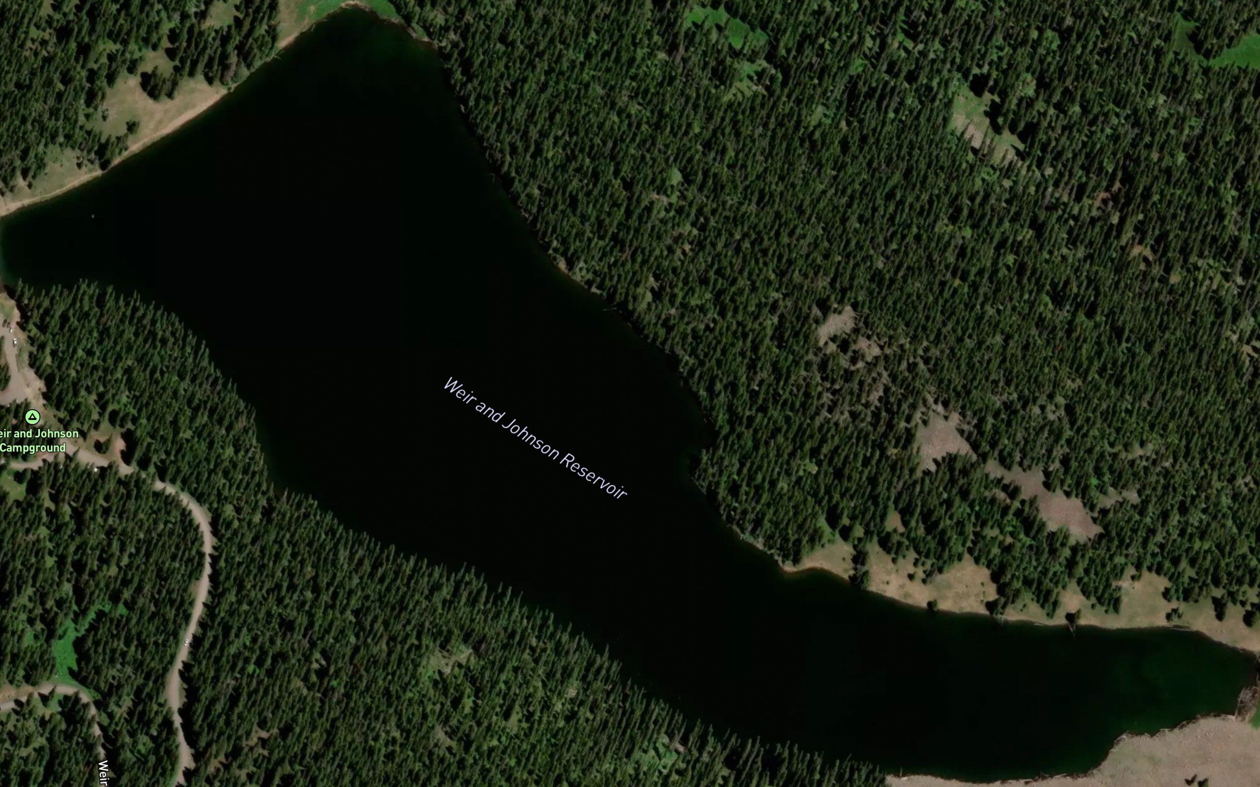 Weir and Johnson Reservoir