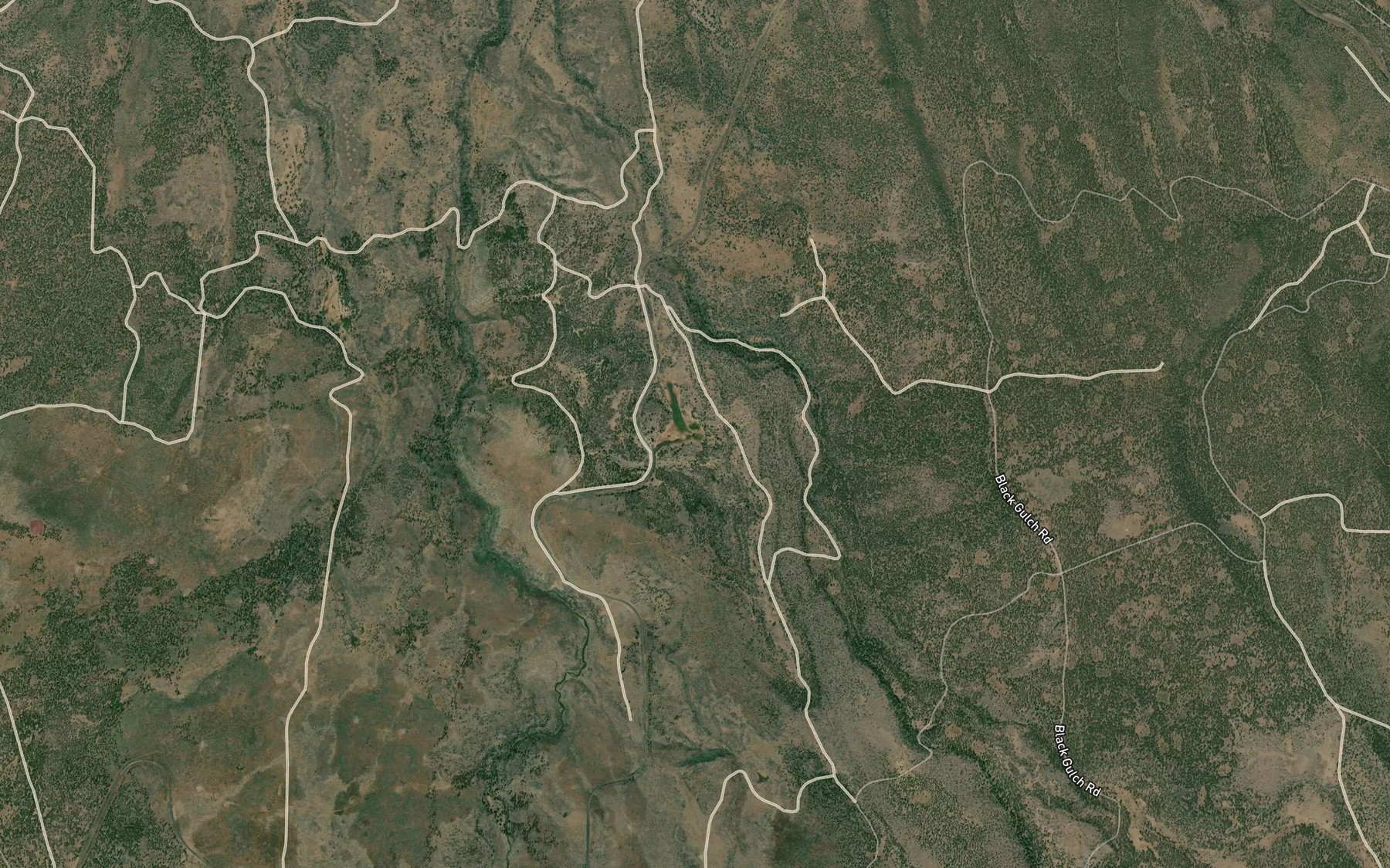 Satellite map of the Wilson Spring