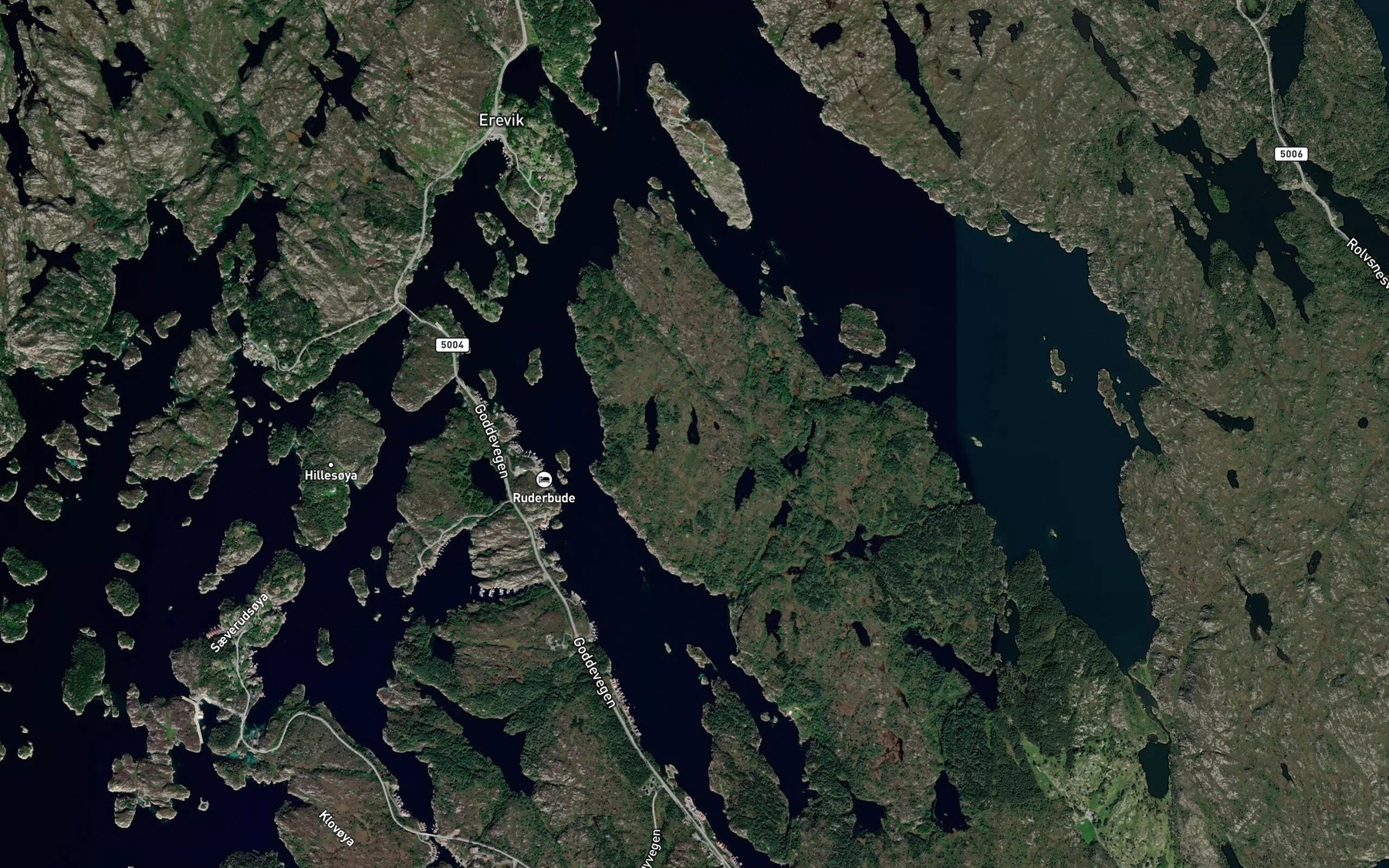 Satellite map of the Stolavatnet