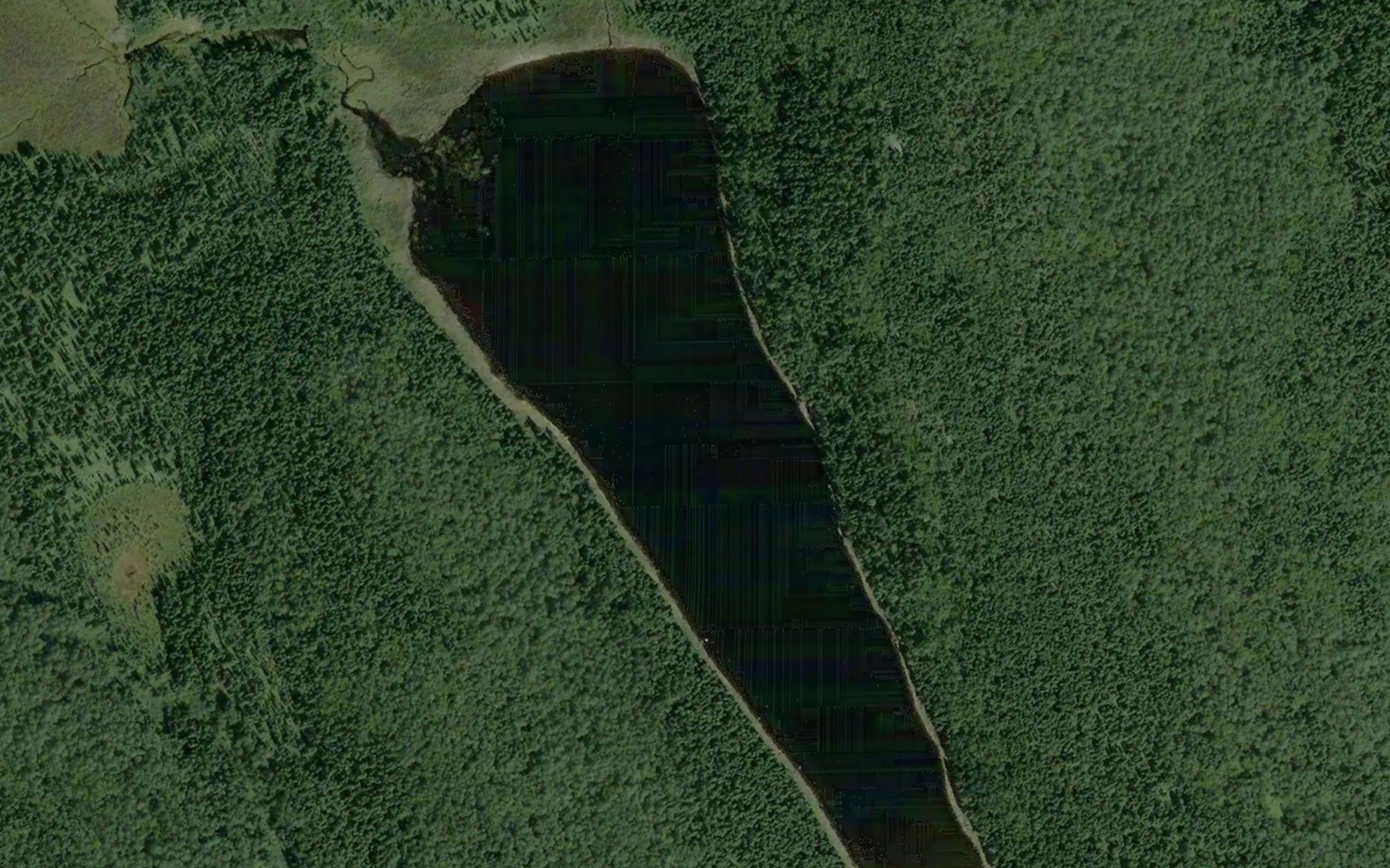 Satellite map of the Lac Porc-Epic