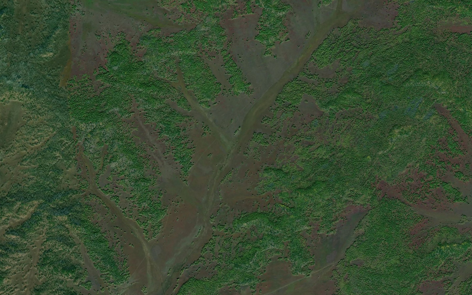 Satellite map of the Pad' Kadakhta