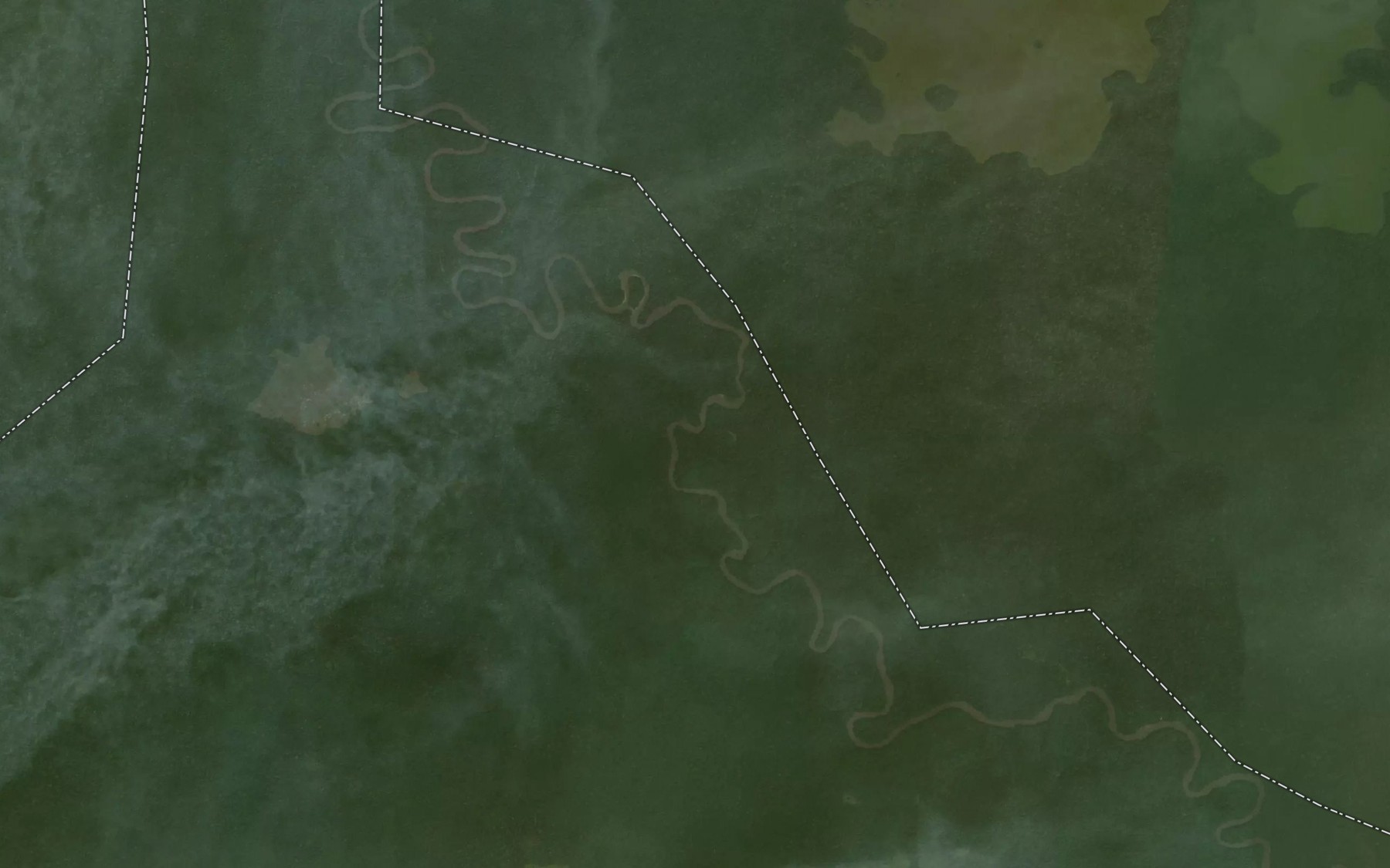 Satellite map of the Ondjondji