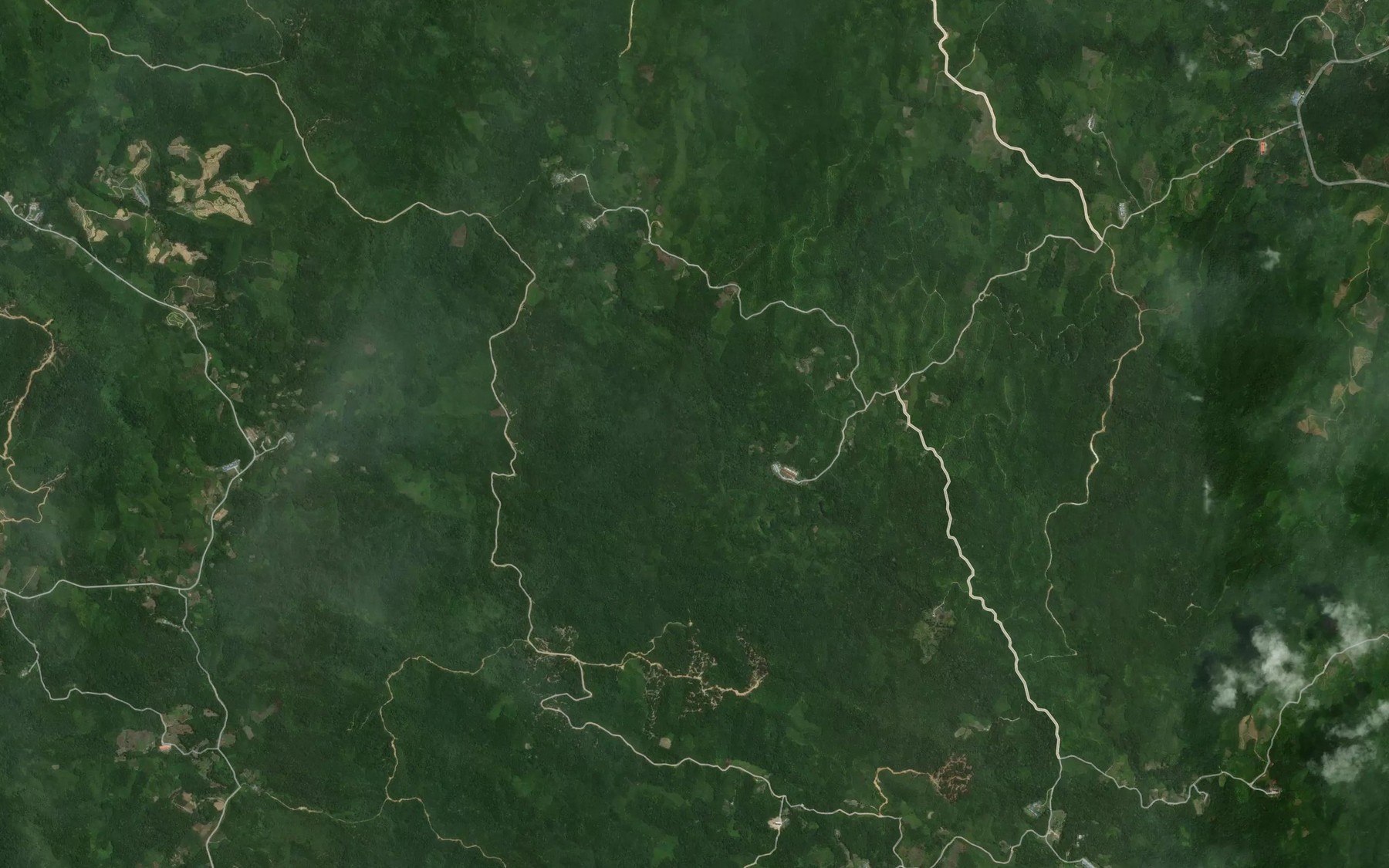 Satellite map of the Sungai Tinun