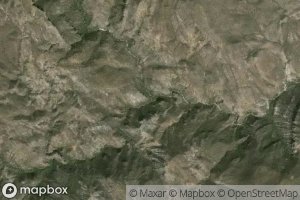 Satellite map of the Agua Escondida
