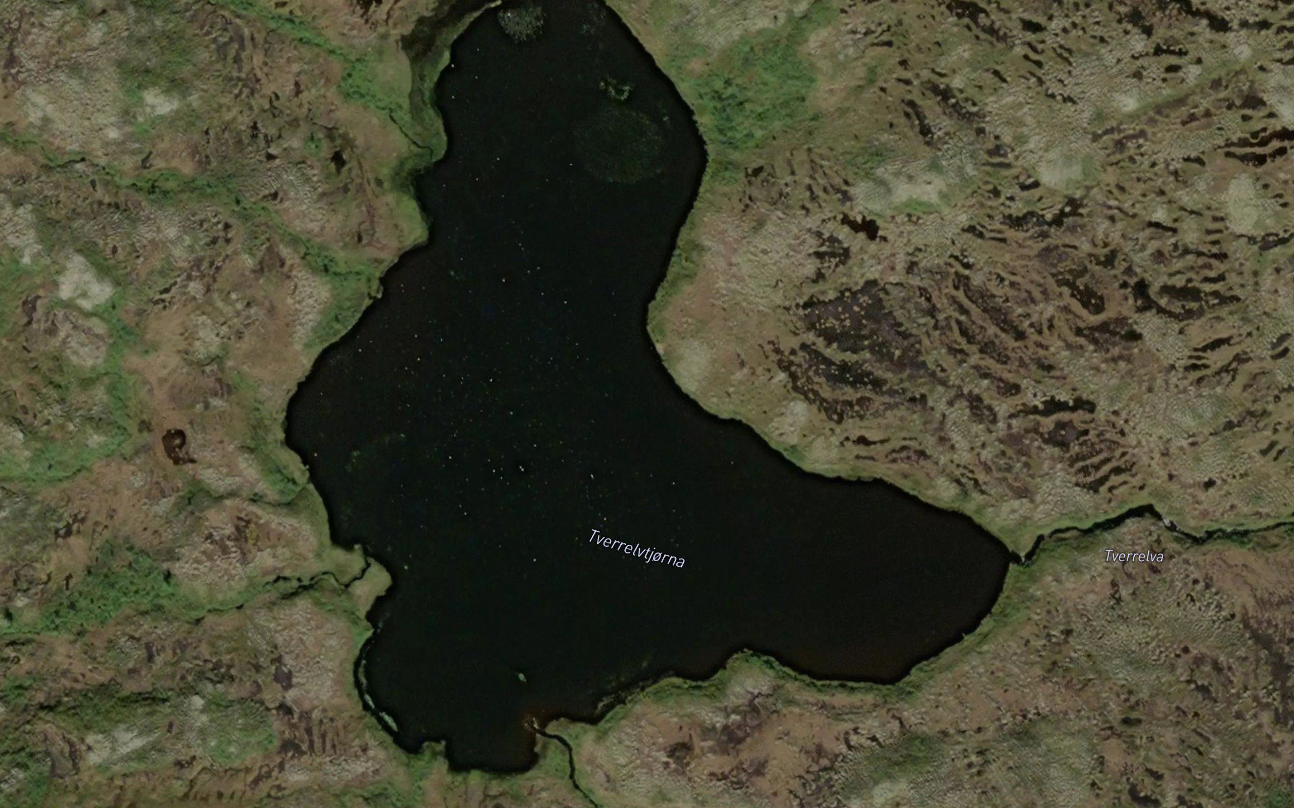 Tverrelvtjorna