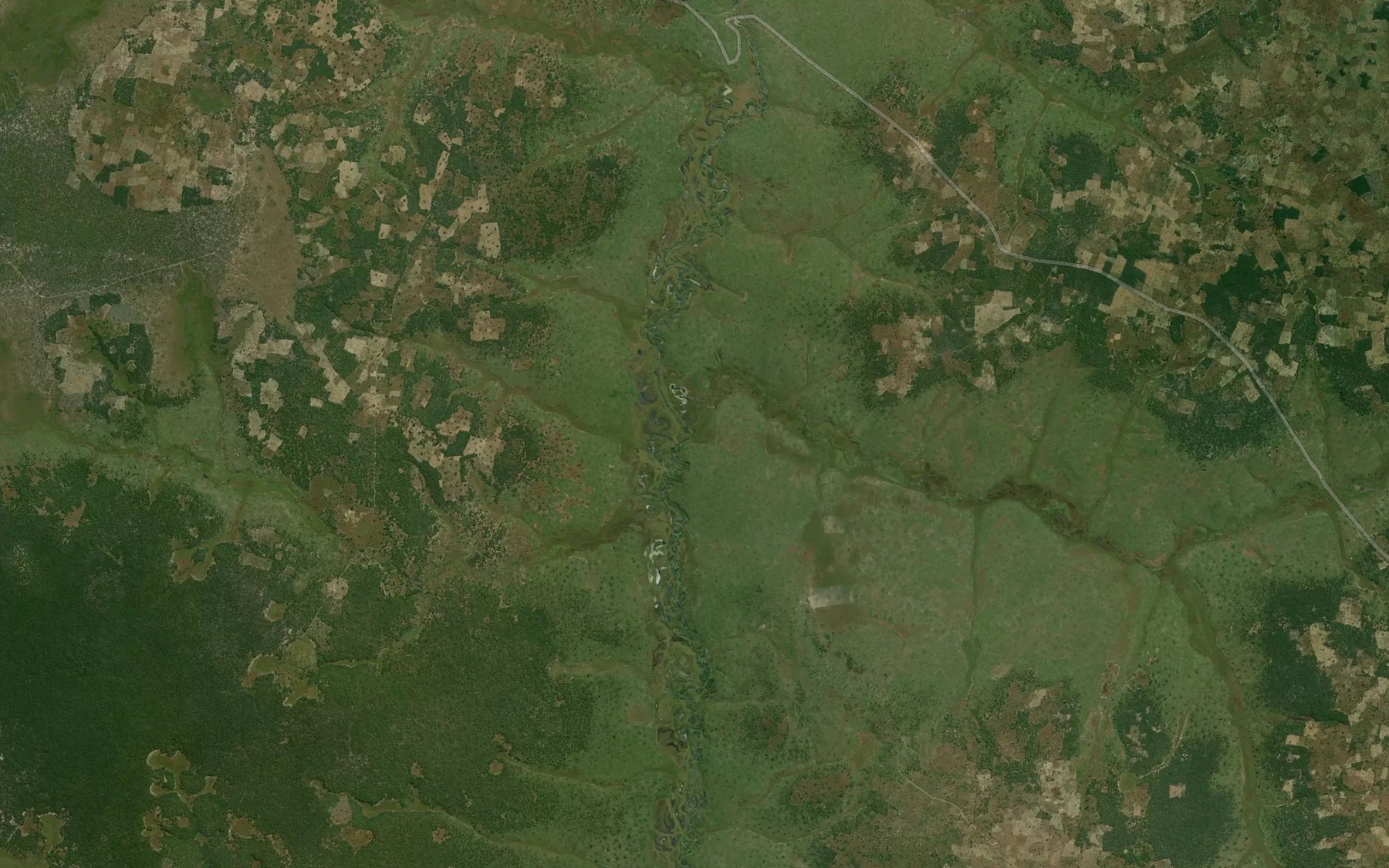 Satellite map of the Viundjo