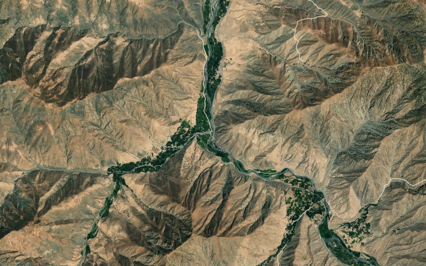 Satellite map of the Rod-e Ursajab