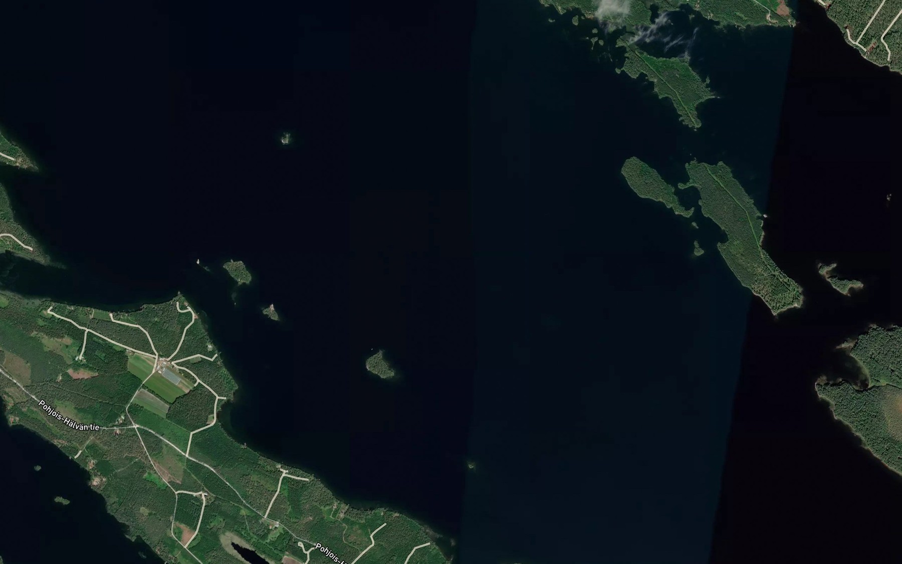 Satellite map of the Pajuselka