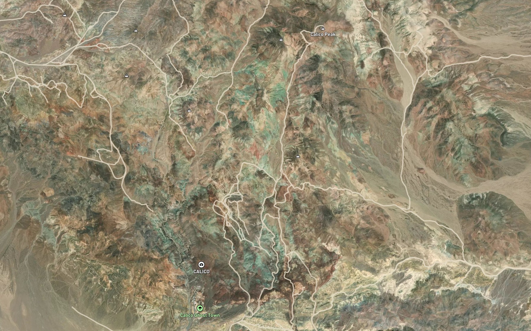 Satellite map of the Sweetwater Spring
