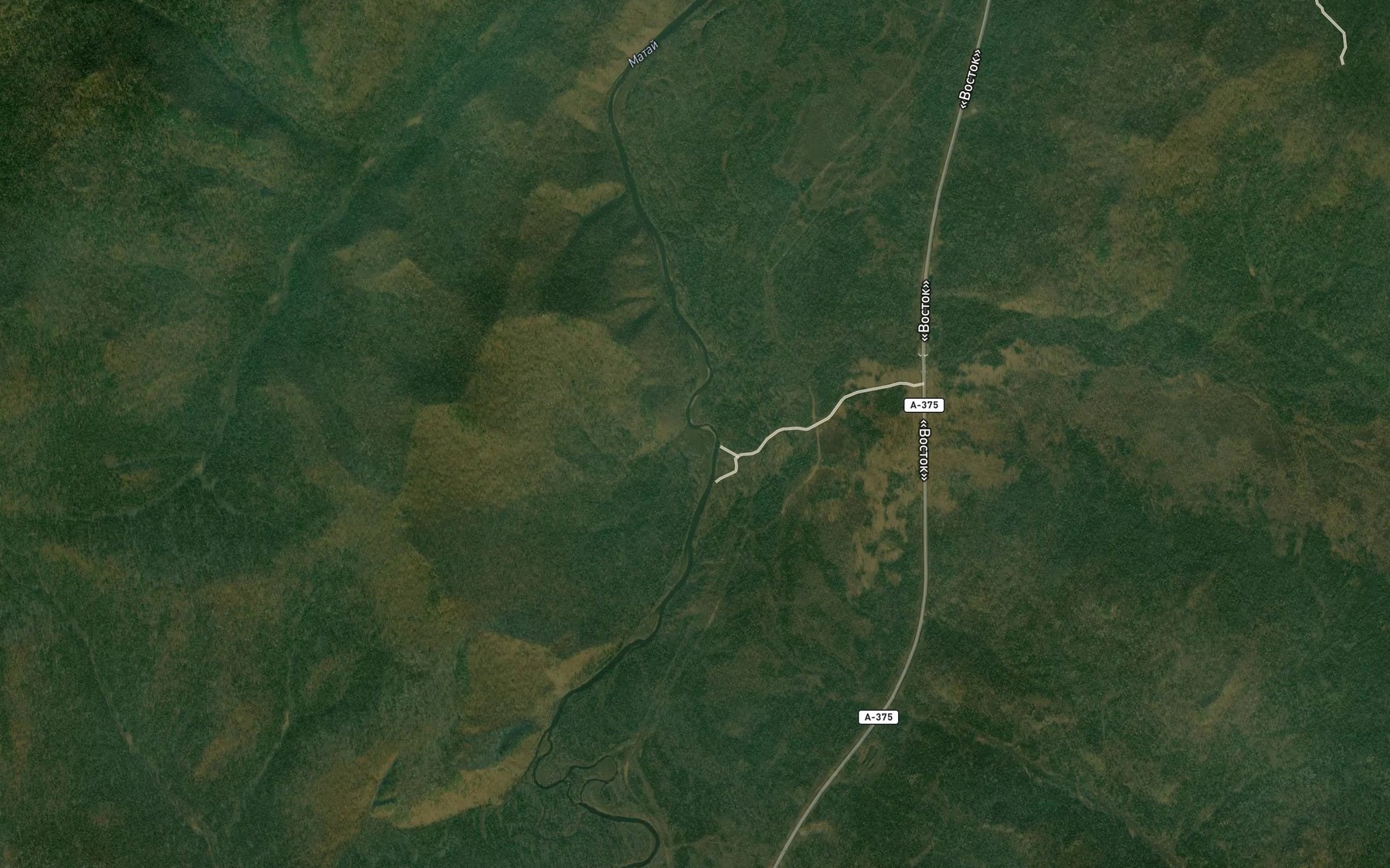 Satellite map of the Nanayskiy
