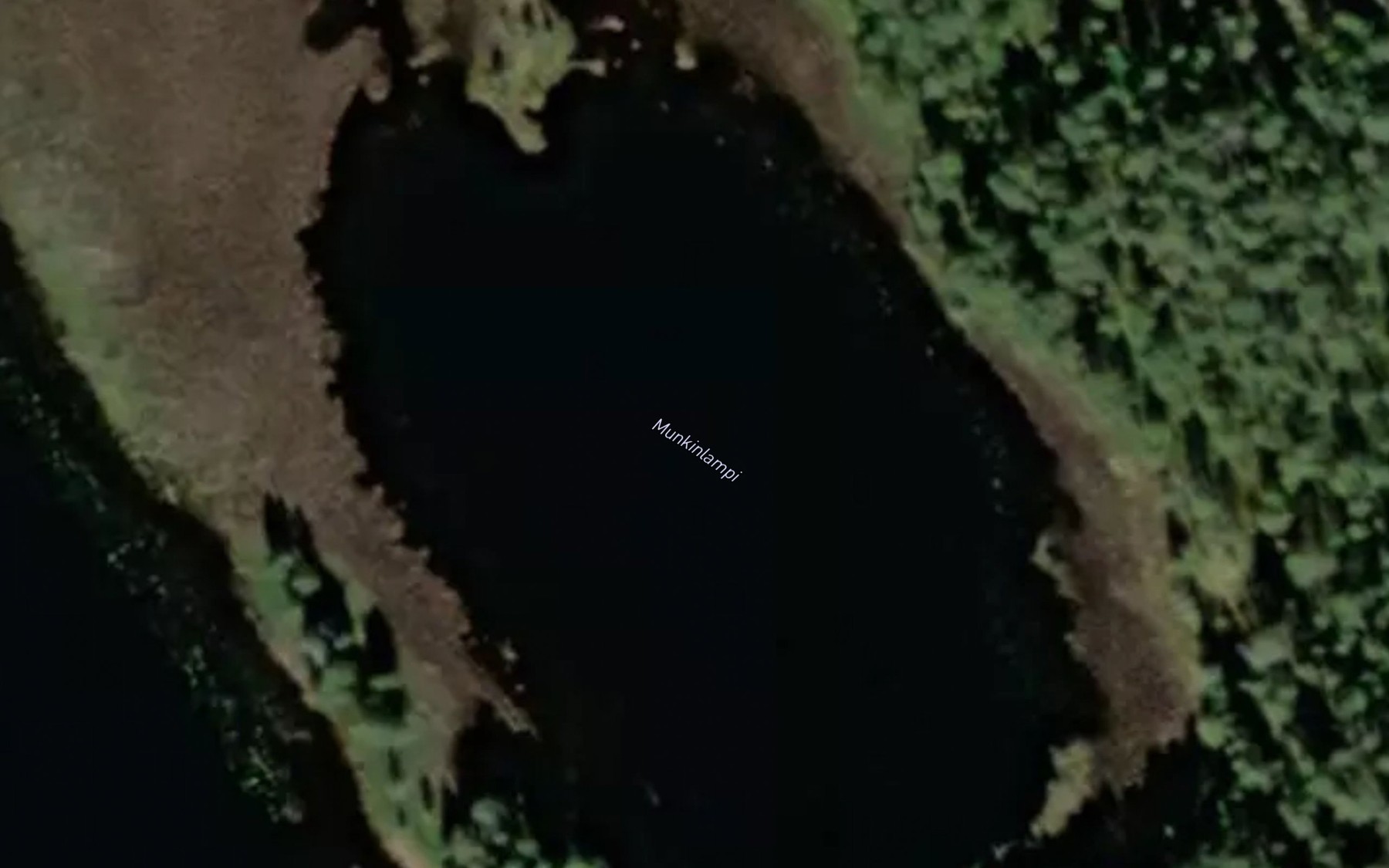 Satellite map of the Munkinlampi