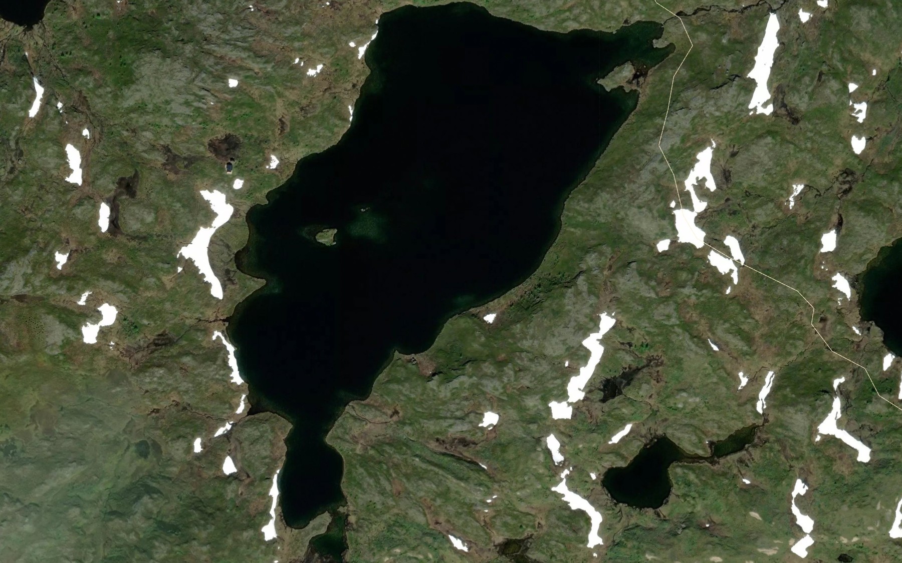 Satellite map of the Hardhausvatnet