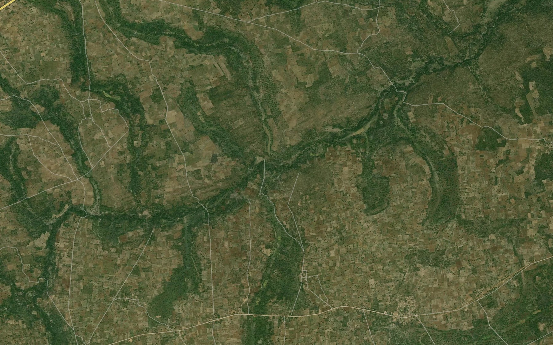 Satellite map of the River Ombor