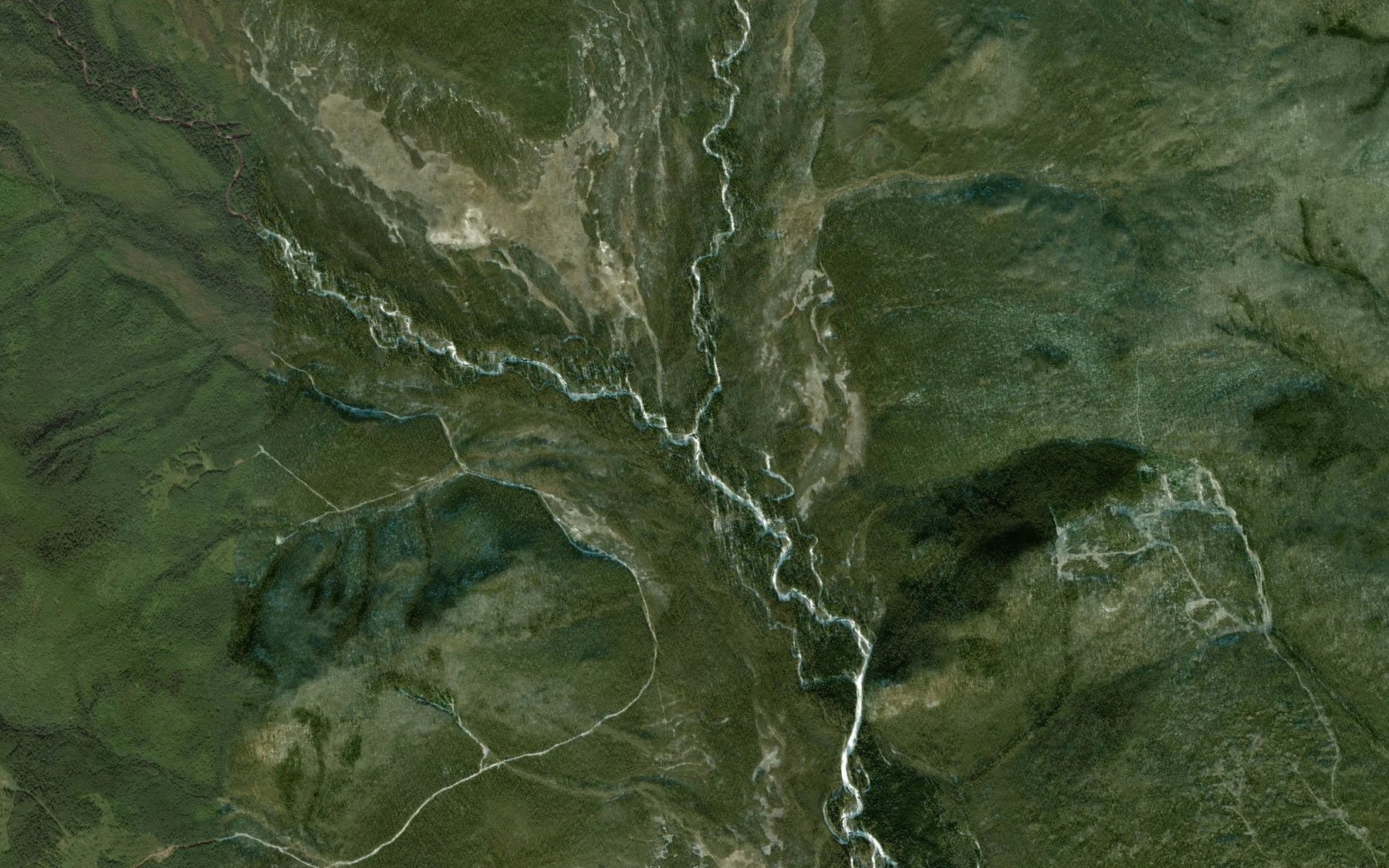 Satellite map of the Largasu Vtoraya