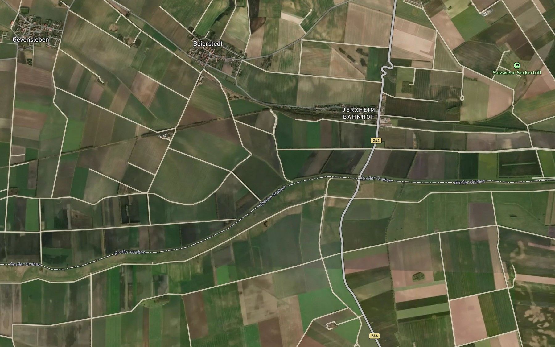 Satellite map of the Feldgraben