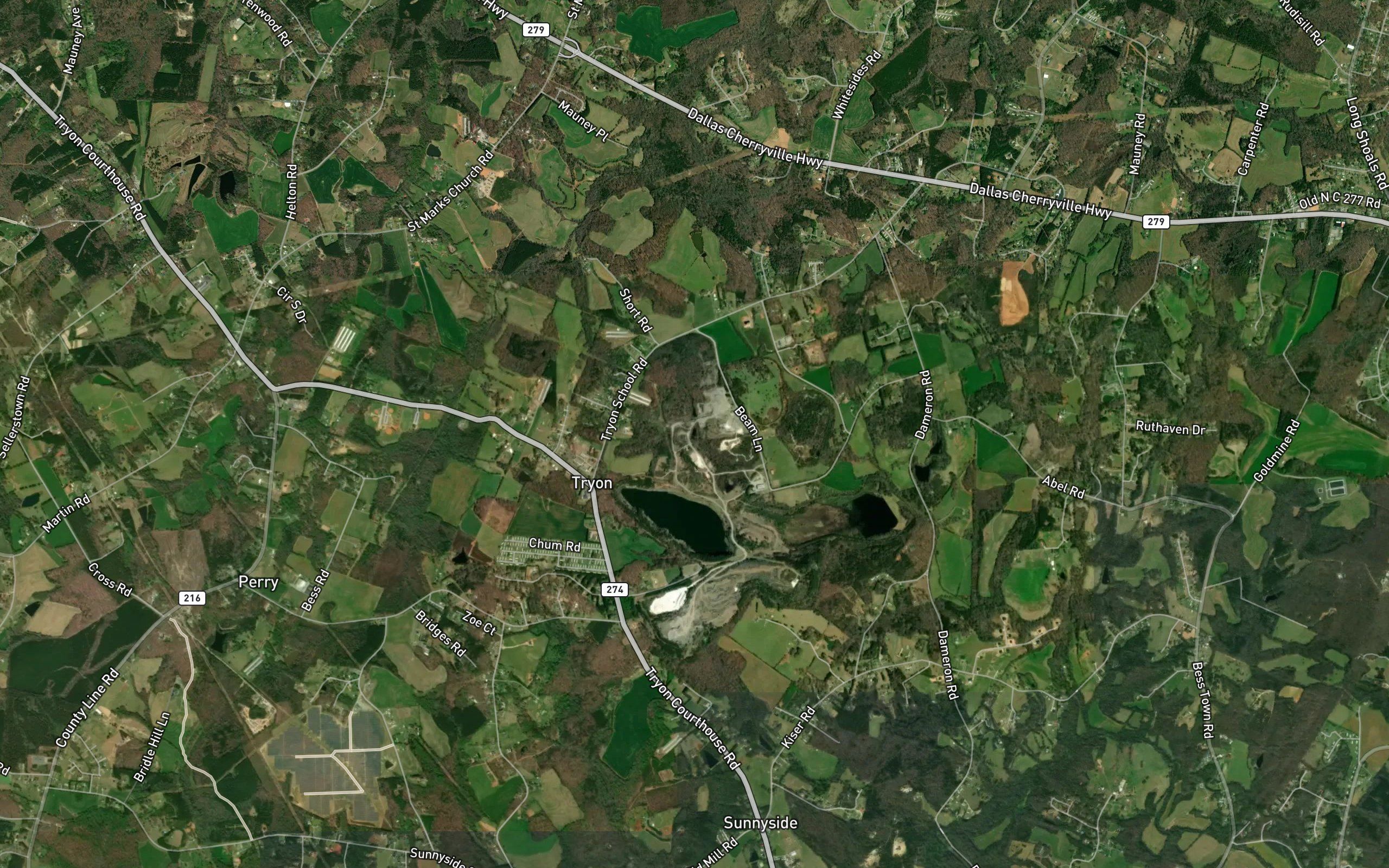 Martin Marietta Holding Lake