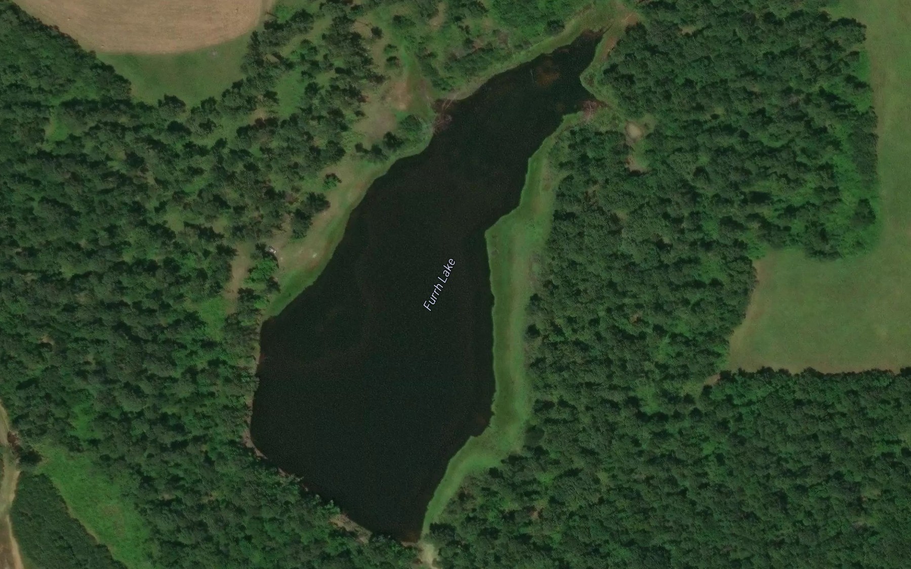 Satellite map of the Furrh Lake