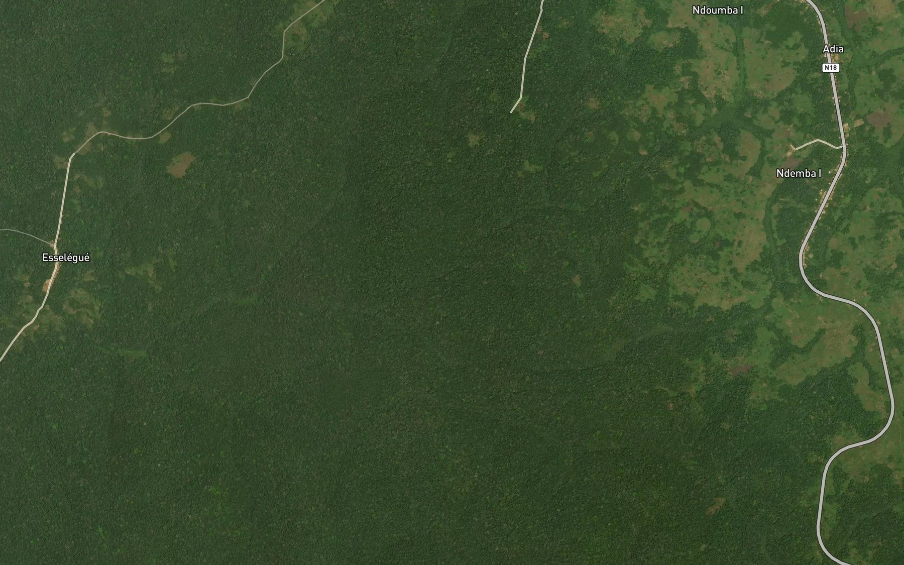 Satellite map of the Somasamba